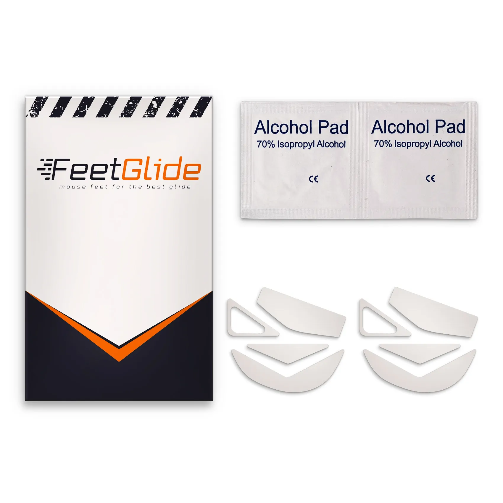 FeetGlide Skates for Asus ROG Chakram Core / Chakram Wireless (FG-090) - delivery set