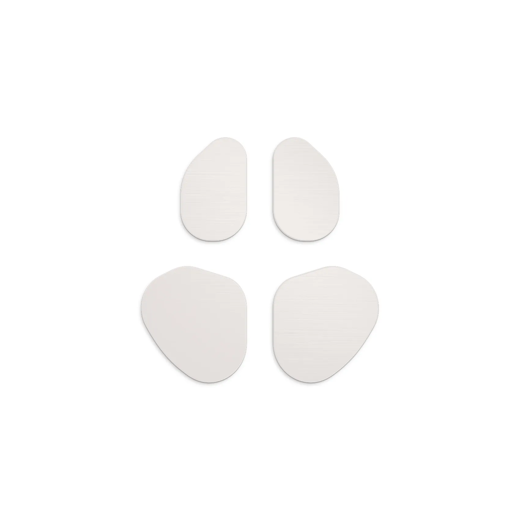 FeetGlide Skates for Endgame Gear XM1 (FG-074) - top view