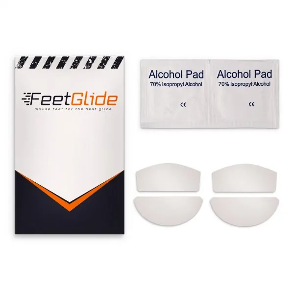 FeetGlide Skates for Hyperx Pulsefire Core (FG-063) - delivery set