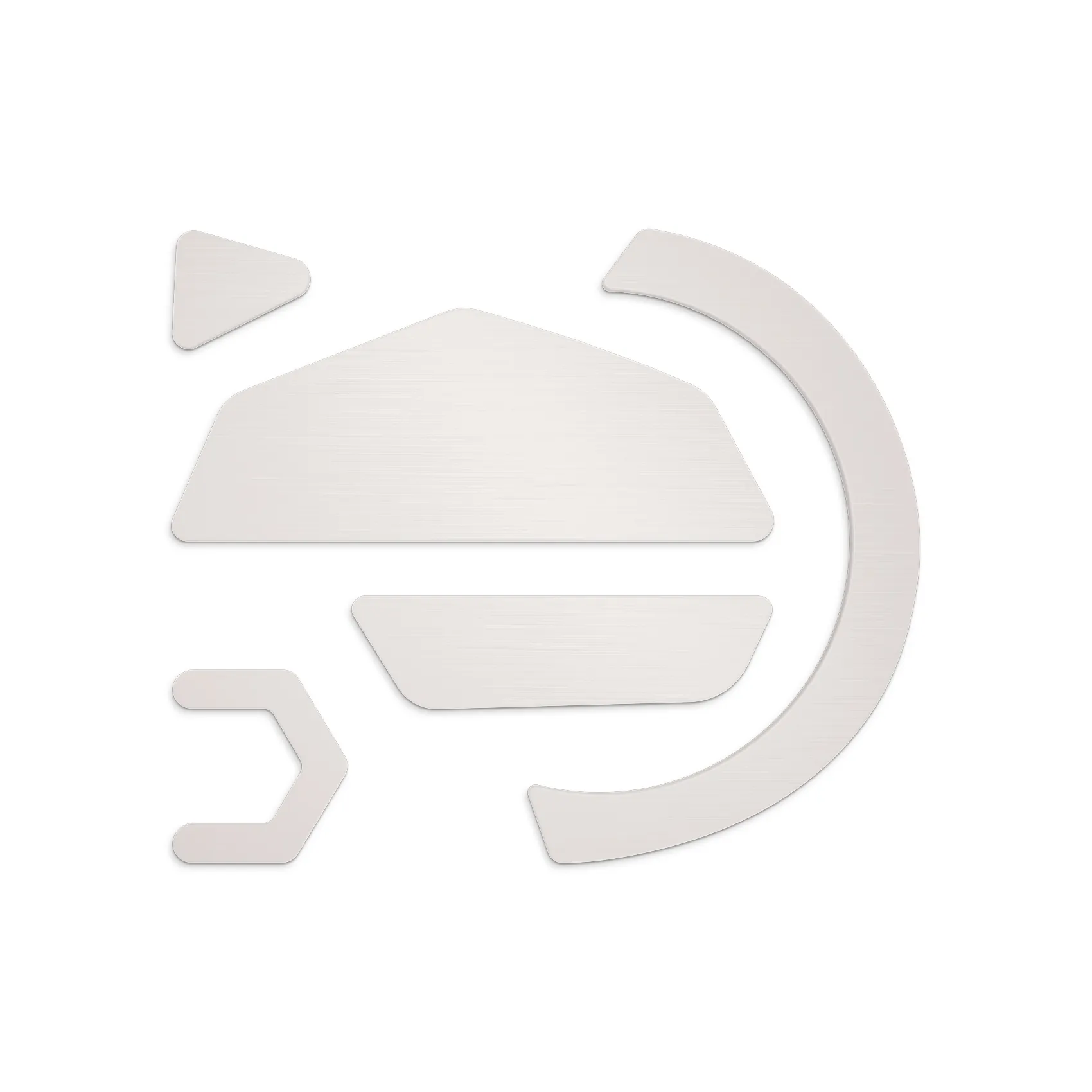 Глайди FeetGlide для Logitech G502 Lightspeed Wireless (FG-070) вид зверху