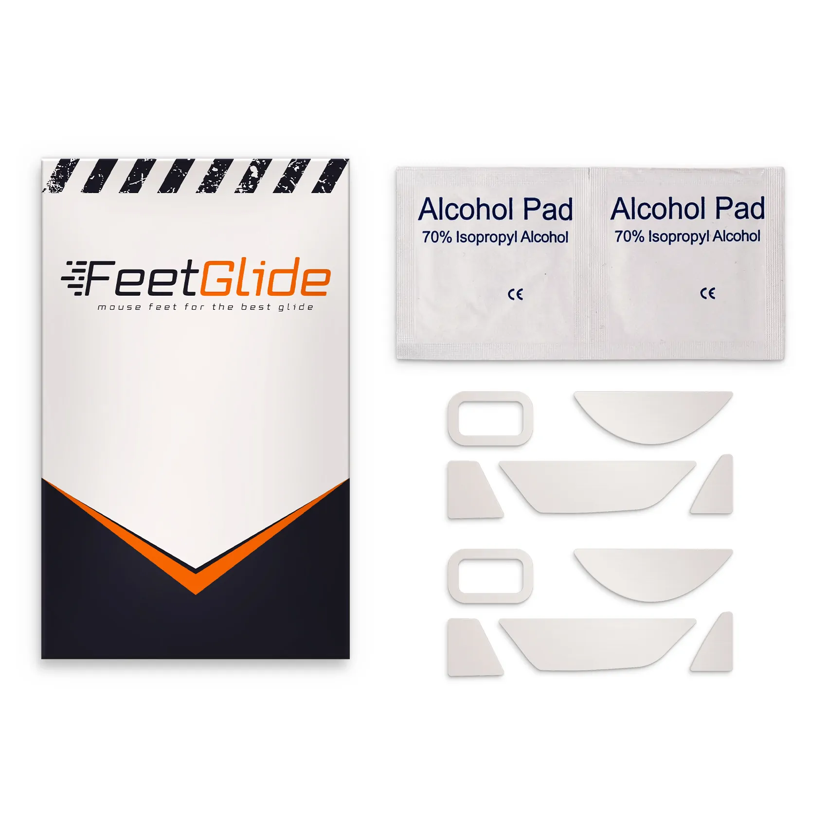 Глайды FeetGlide для Razer Basilisk V2 (FG-073) фото комплекта поставки