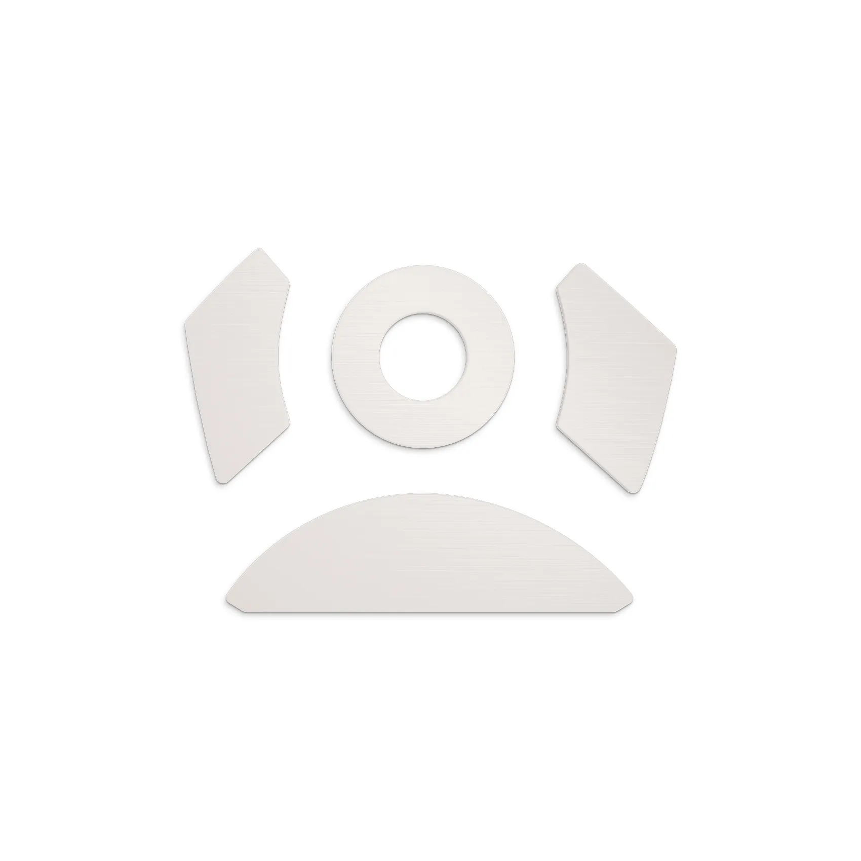 Глайды FeetGlide для Razer Imperator / Mass Effect 3 / BF3 / Expert Ergonomic (FG-069) вид сверху