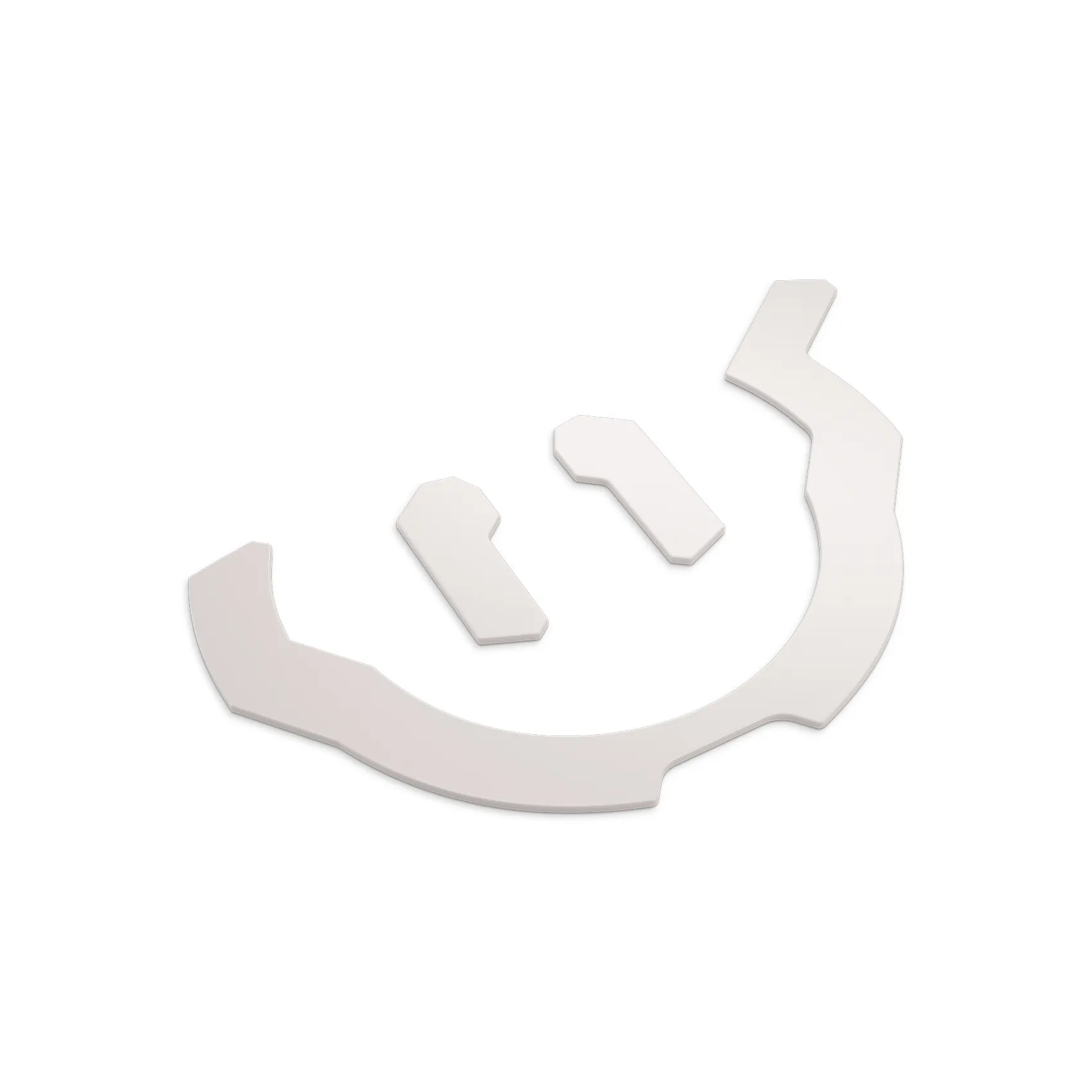 FeetGlide Skates for Roccat Kone [+] / Kone [+] New Rev. / Kone Max / Kone XTD (FG-053) - side view