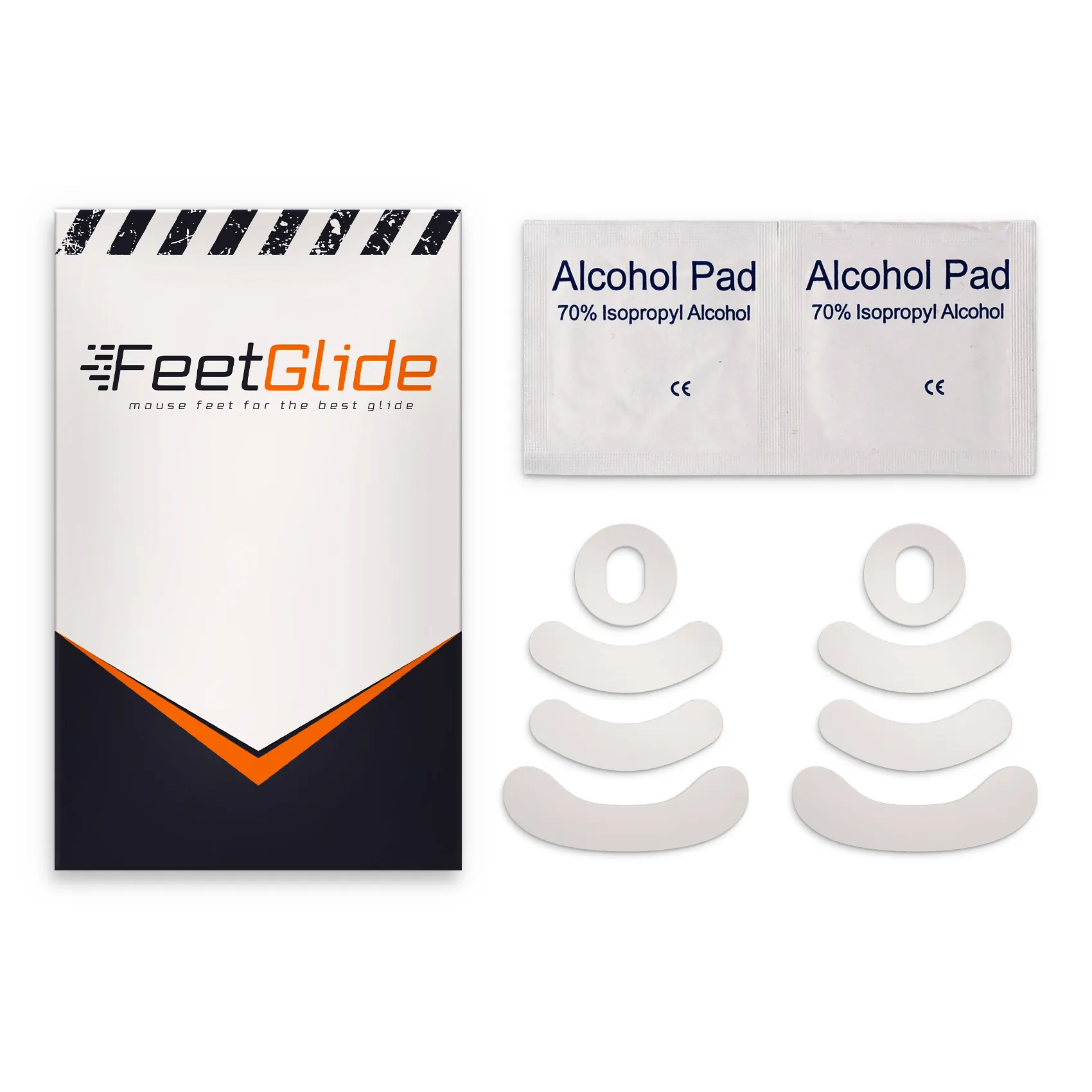 Глайды FeetGlide для SteelSeries Sensei Ten (FG-030) фото комплекта поставки