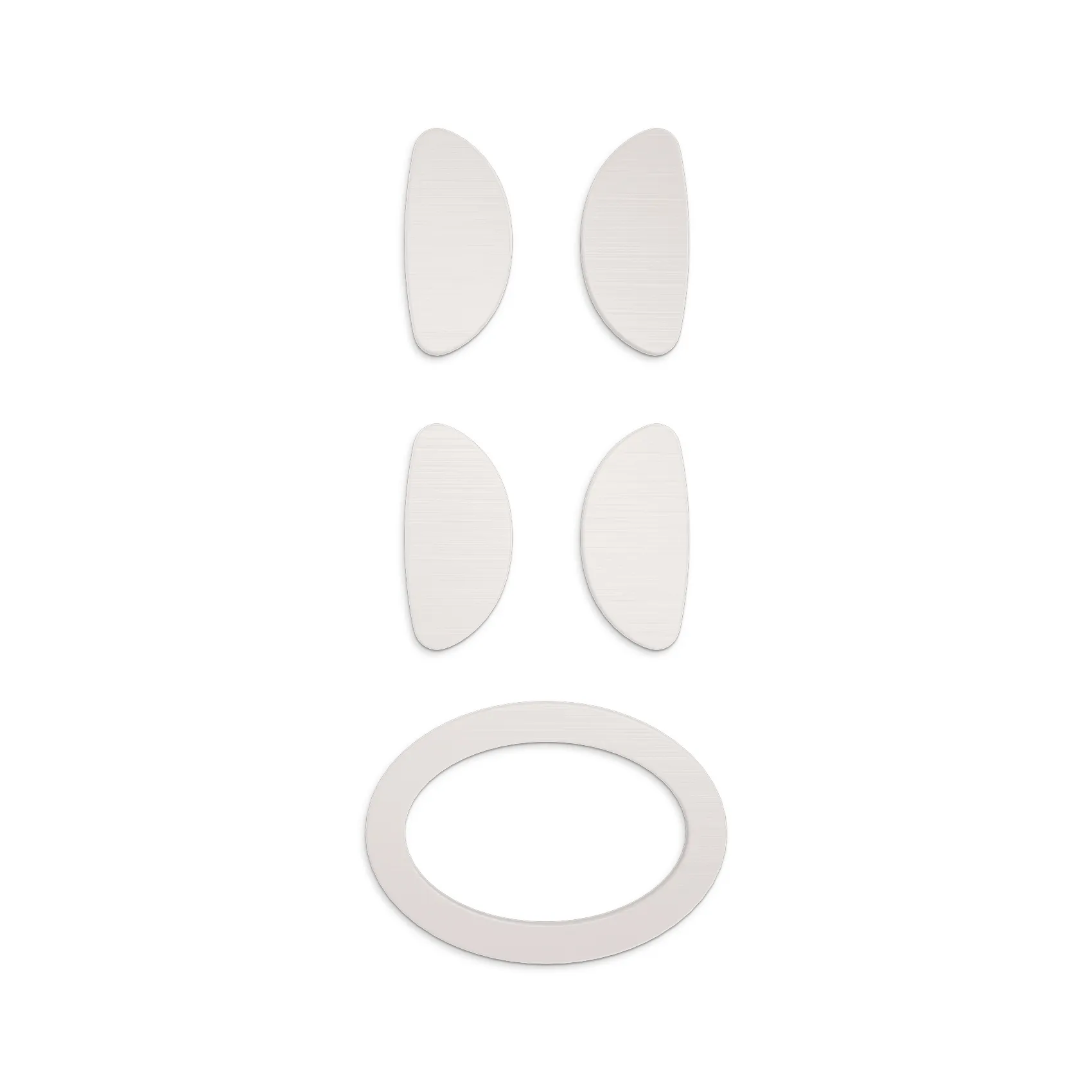 Глайды FeetGlide для Zowie EC1-B / EC2-B (FG-007) вид сверху