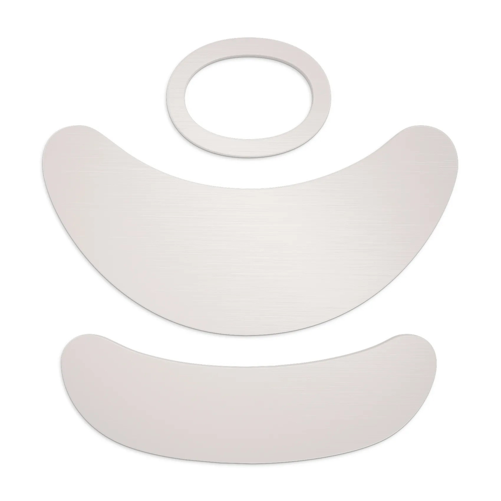 Глайды FeetGlide для Zowie ZA12 / ZA11 / FK / S1 / S2 (FG-009) вид сверху