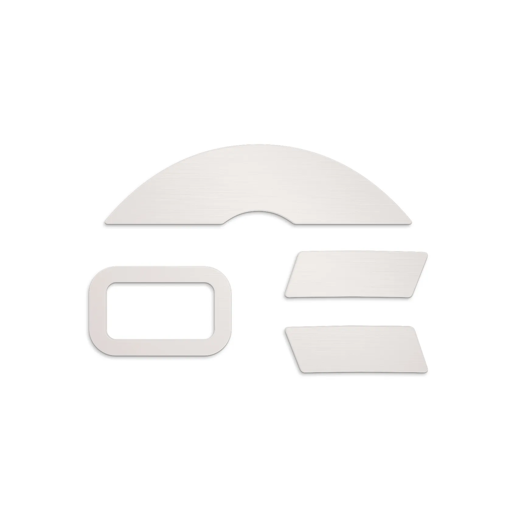 FeetGlide Skates for Razer Lancehead Wireless / Lancehead Wireless 2019 (FG-033) - top view