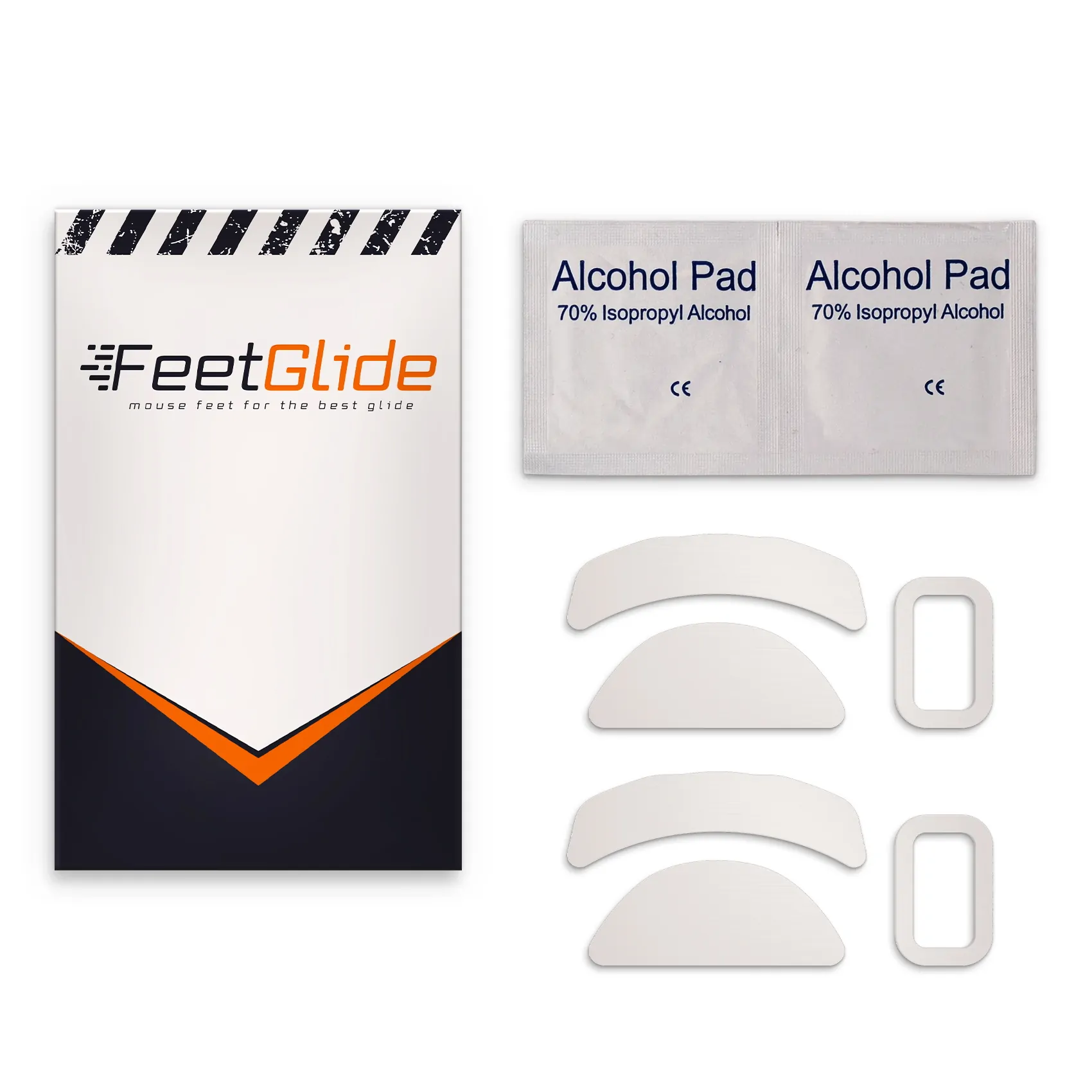 Глайды FeetGlide для Razer Orochi V2 (FG-109) фото комплекта поставки