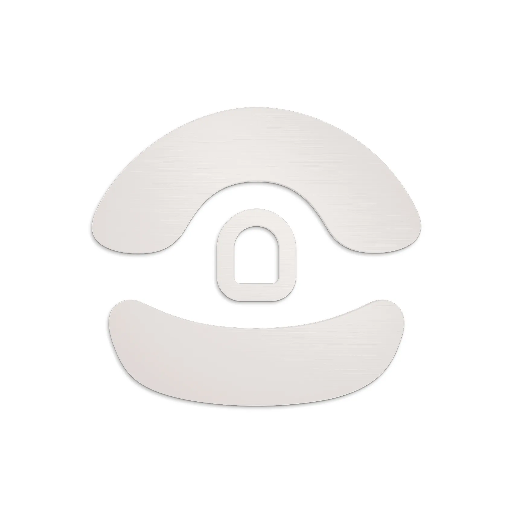 FeetGlide Skates for Endgame Gear XM1 RGB / XM1r (FG-106) - top view