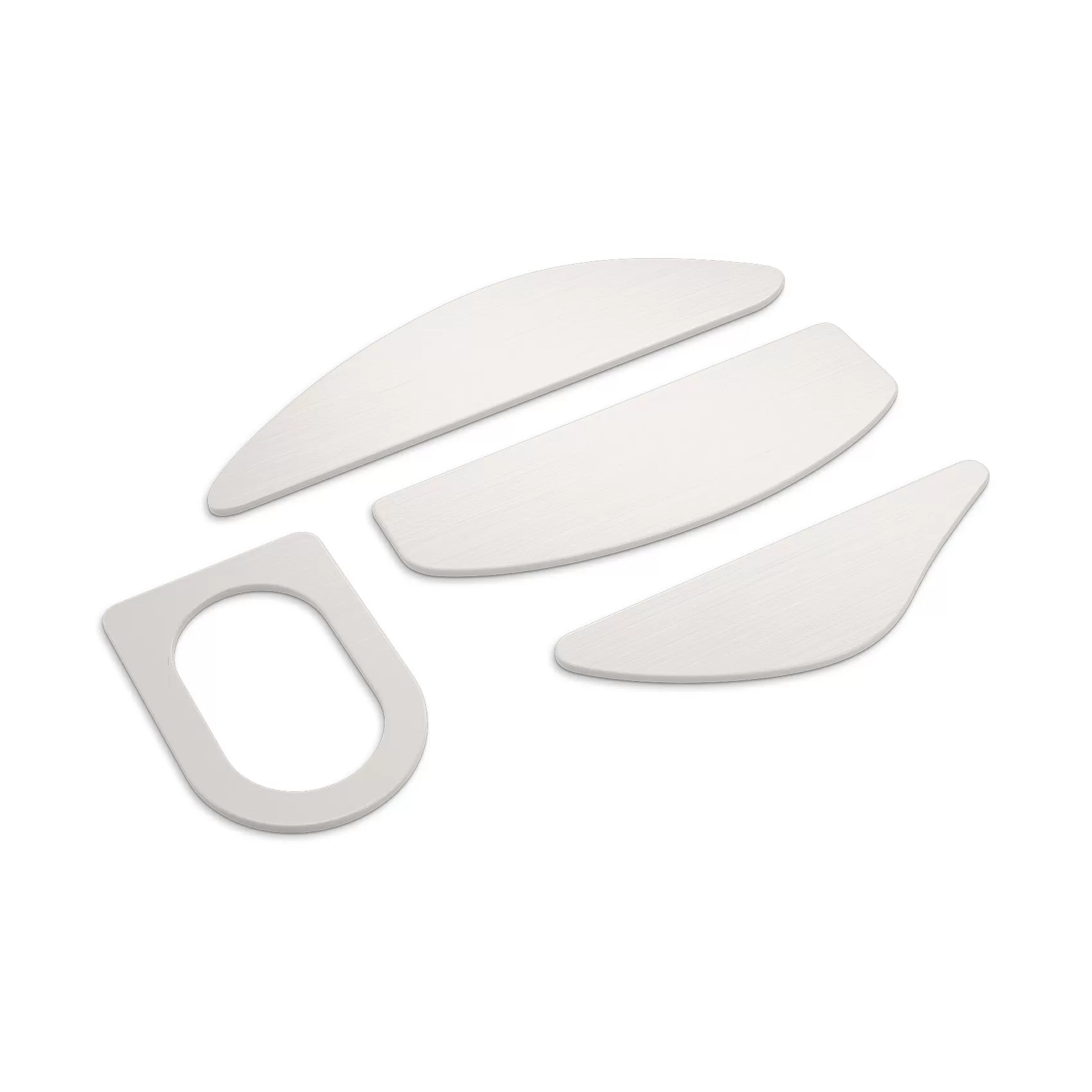 FeetGlide Skates for Xtrfy M1 RGB / Xtrfy M3 RGB (FG-137) - side view