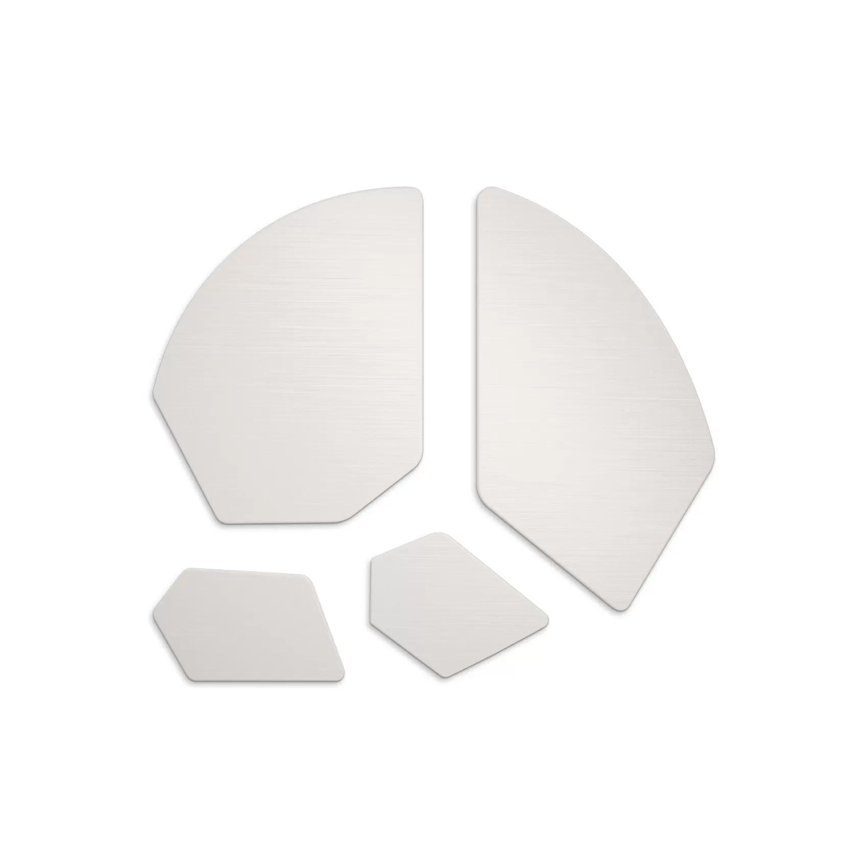 Глайды FeetGlide для Corsair Glaive RGB (FG-143) вид сверху