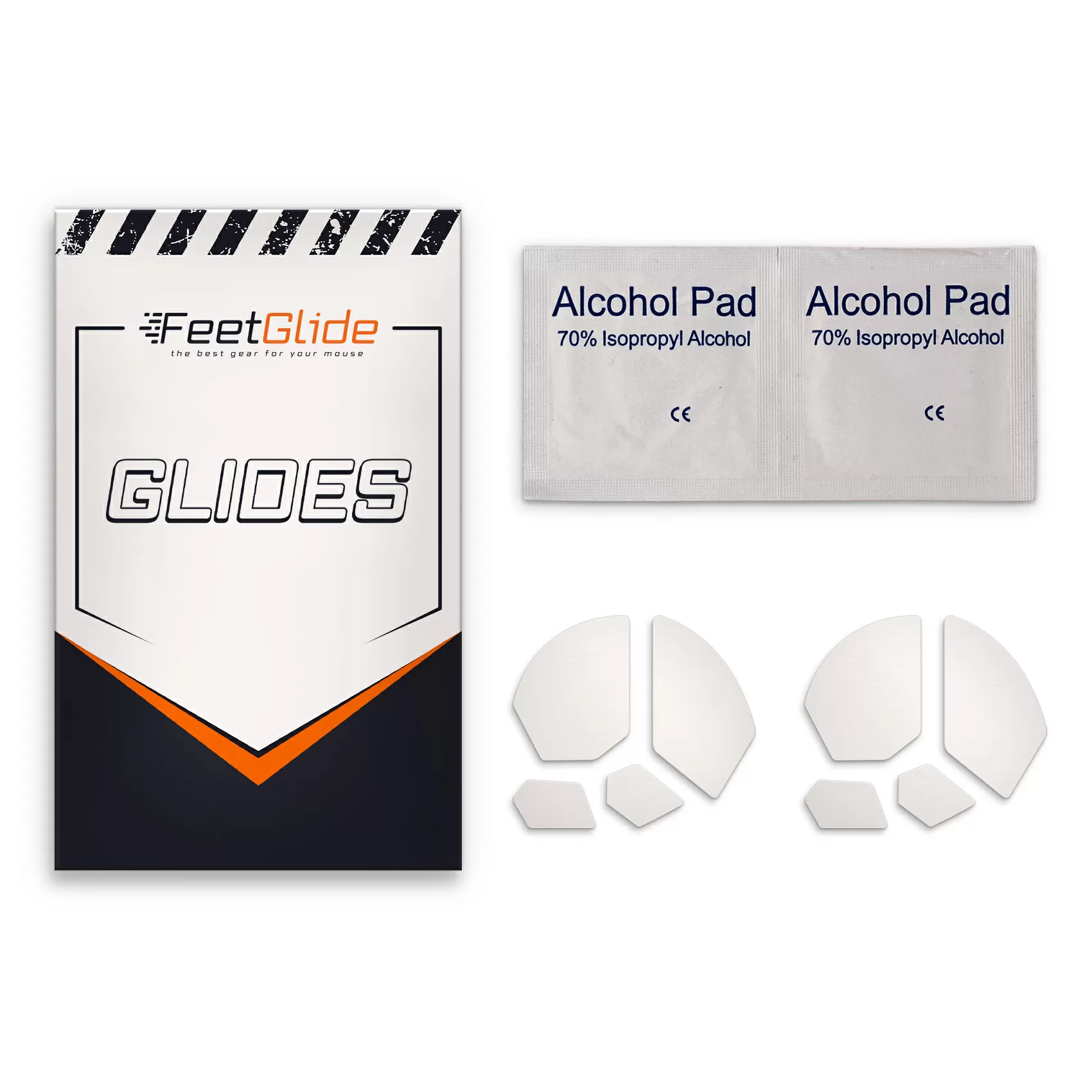 Глайды FeetGlide для Corsair Glaive RGB (FG-143) комплект поставки