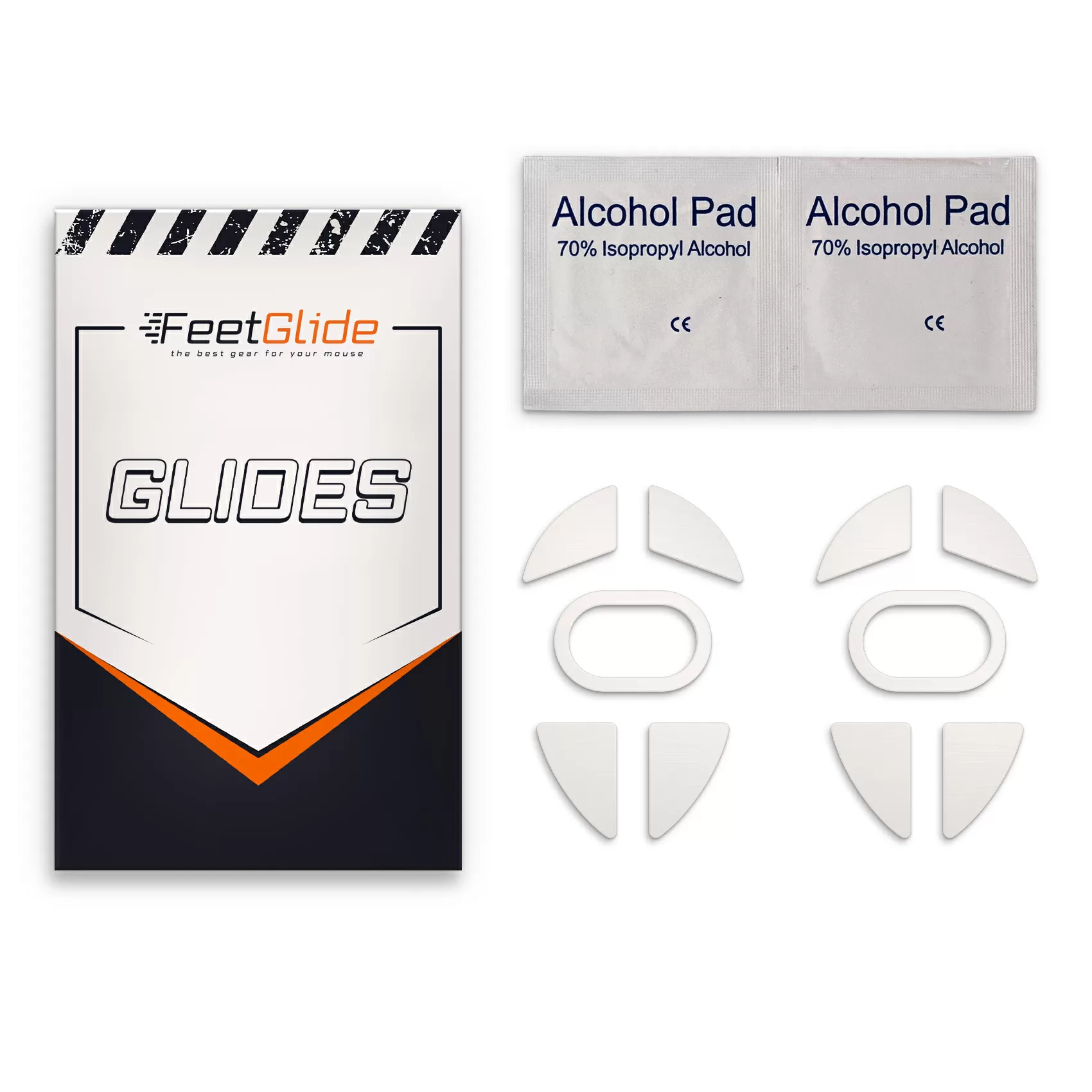 Глайды FeetGlide для SPC Gear LIX Wireless / LIX Plus Wireless (FG-158) фото комплекта поставки