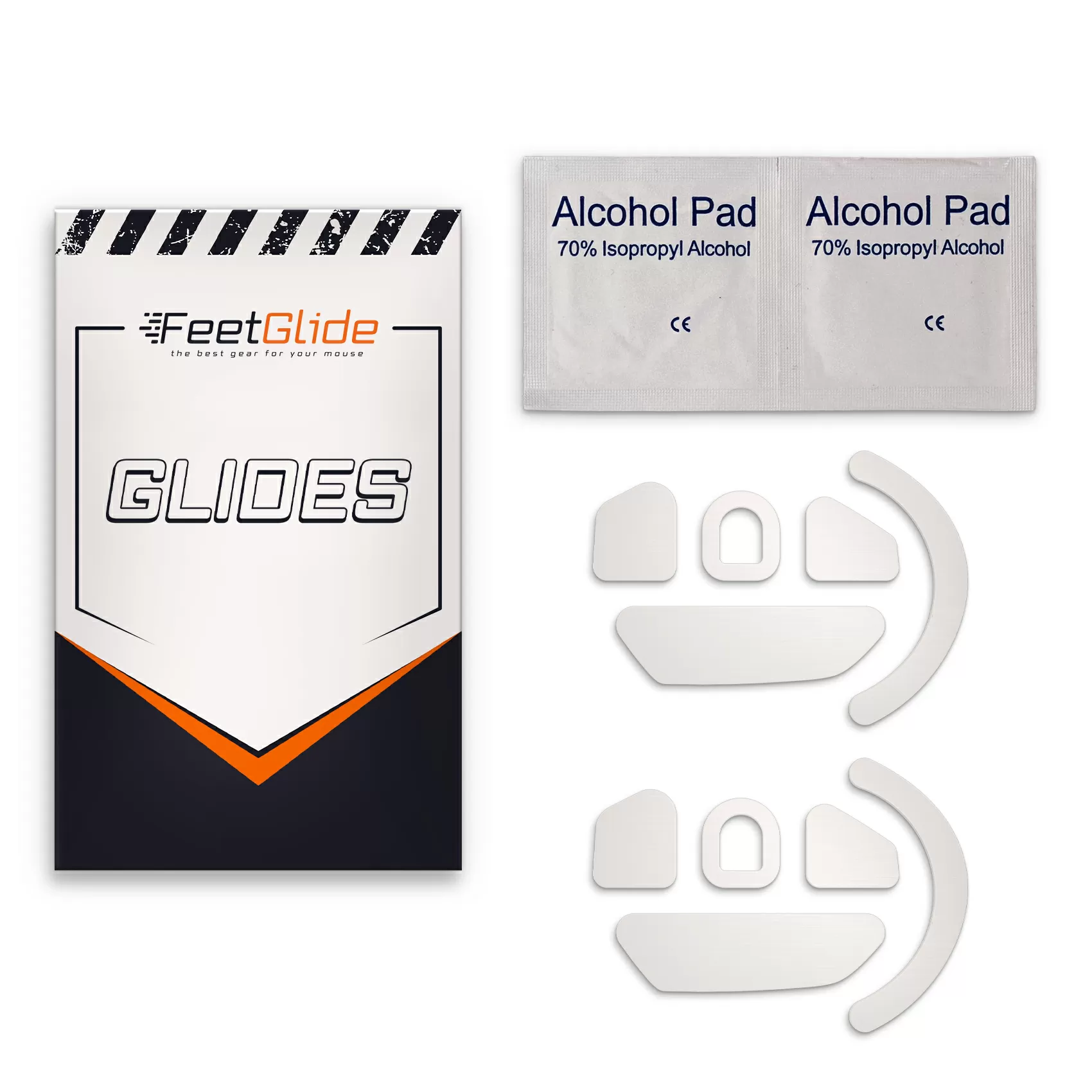 Глайди FeetGlide для Razer Basilisk V3 Pro (FG-162) зображення комплекта поставки