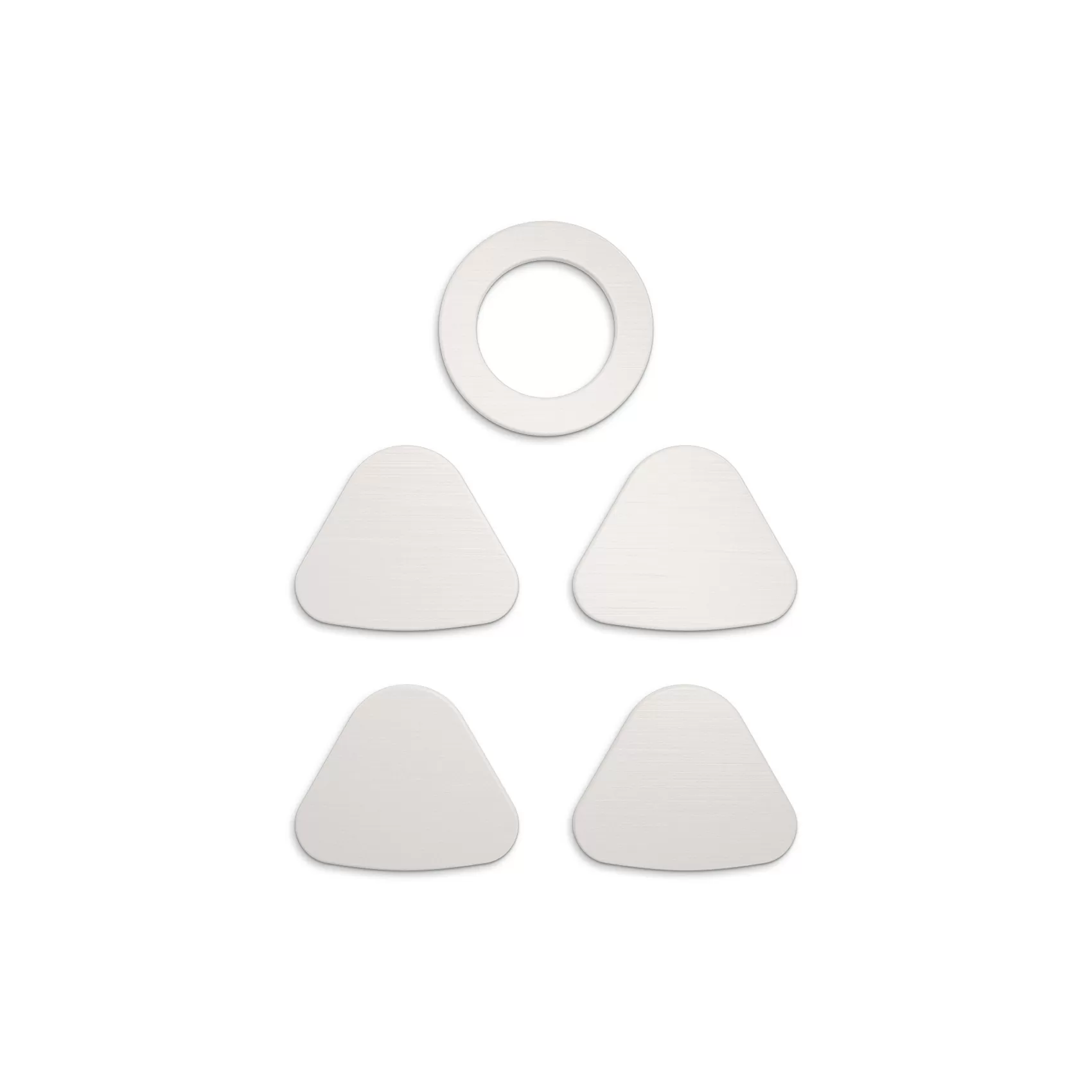 FeetGlide Skates for Asus ROG Harpe Ace Aim Lab (FG-172) - top view