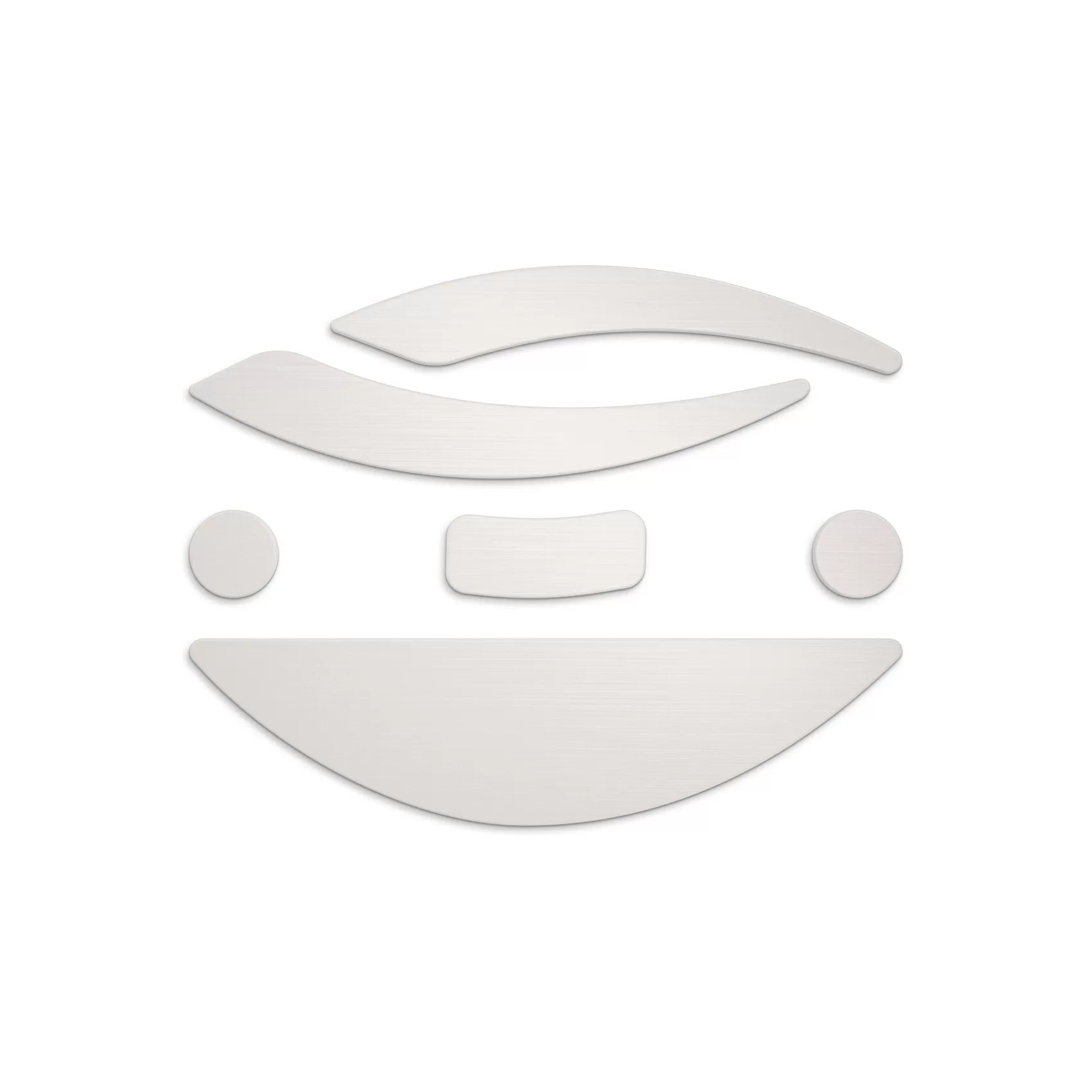 Глайды FeetGlide для Delux M618 Plus Wireless (FG-171) вид сверху