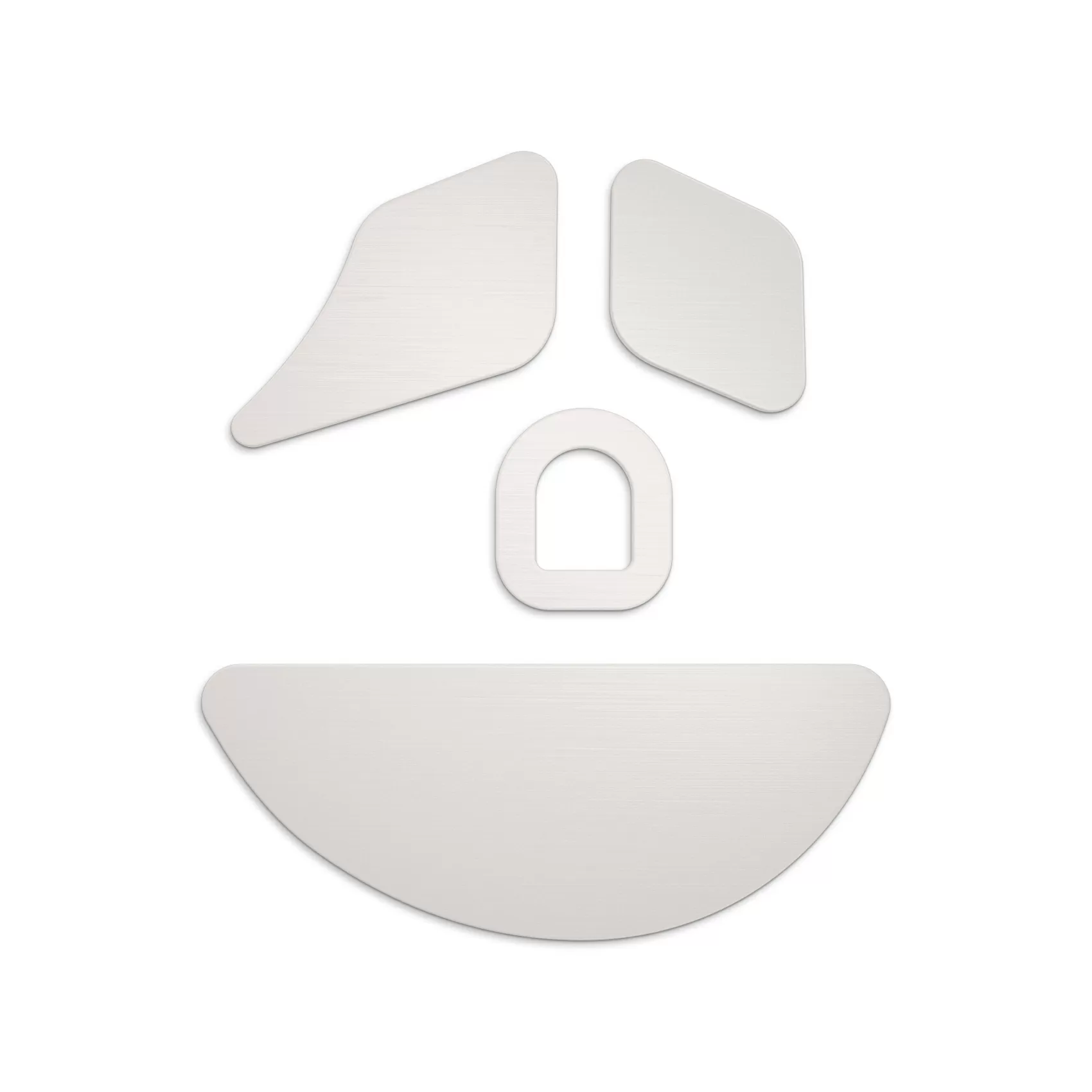 Глайды FeetGlide для Razer Naga V2 Hypespeed (FG-169) вид сверху