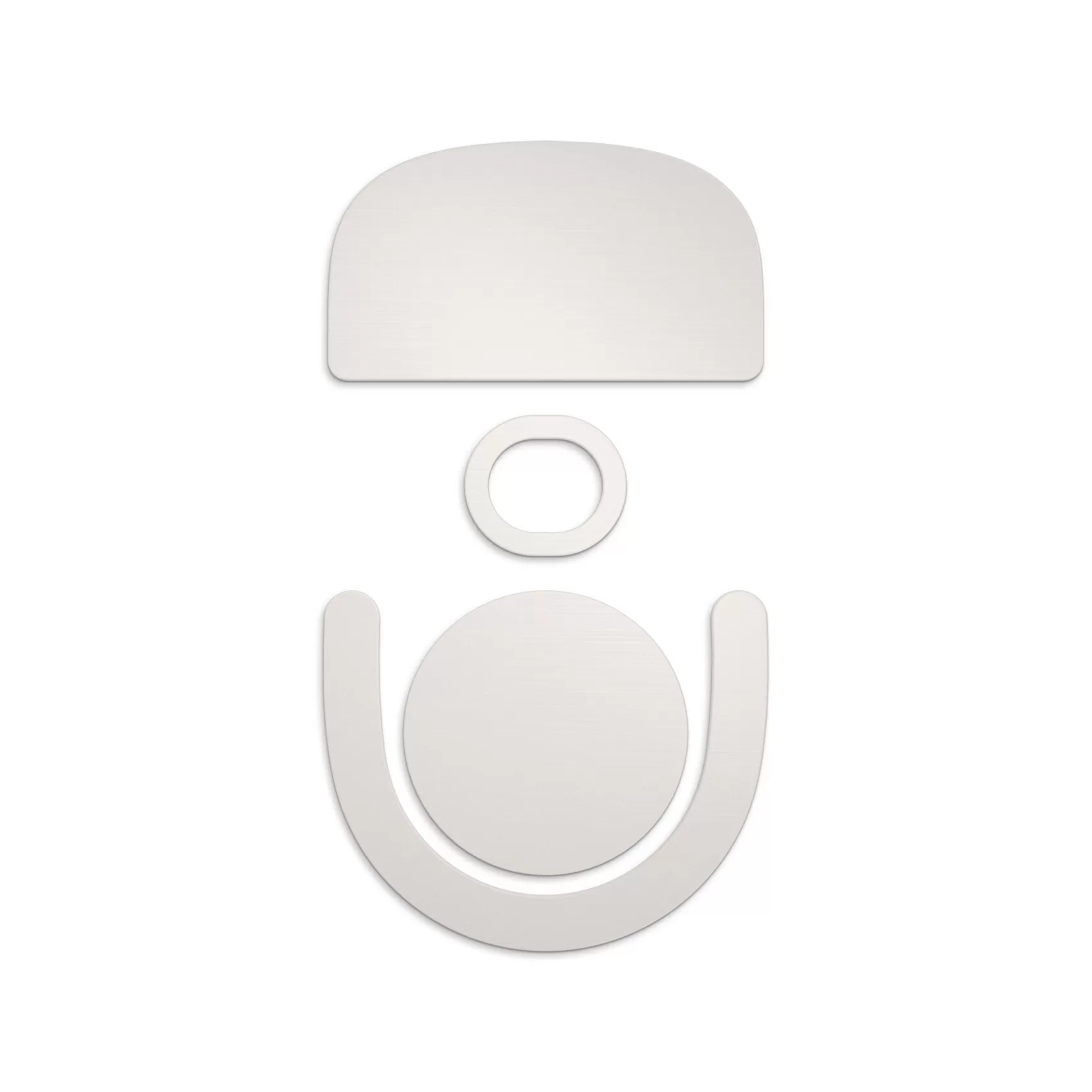 Глайди FeetGlide для Logitech G Pro X Superlight 2 (FG-191) вид зверху