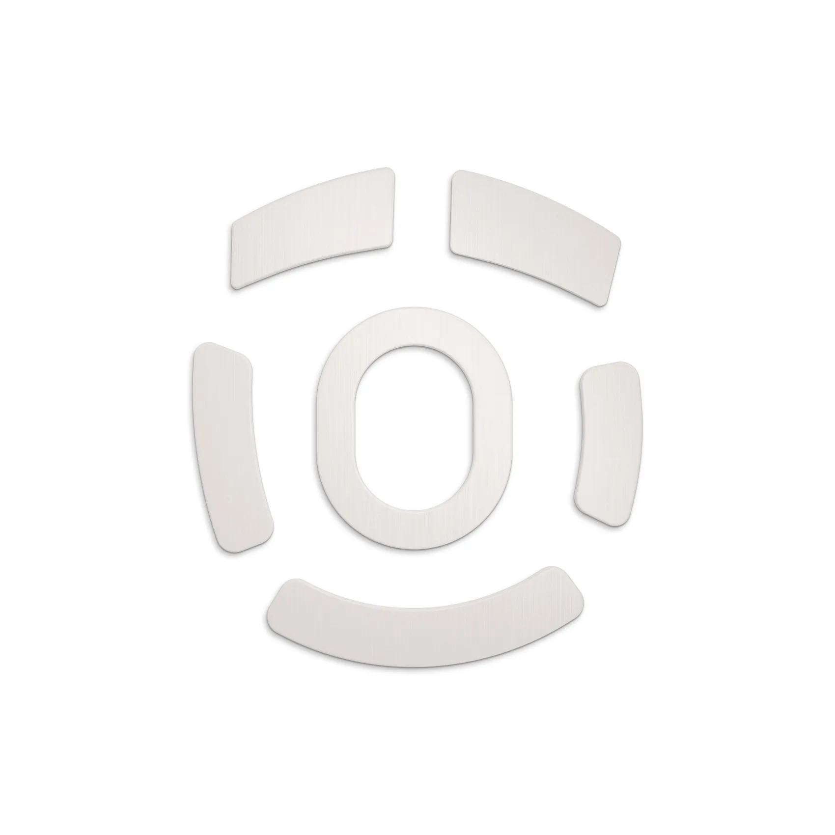 FeetGlide Skates for MSI Clutch GM51 Lightweight / GM51 Lightweight Wireless (FG-199) - side view