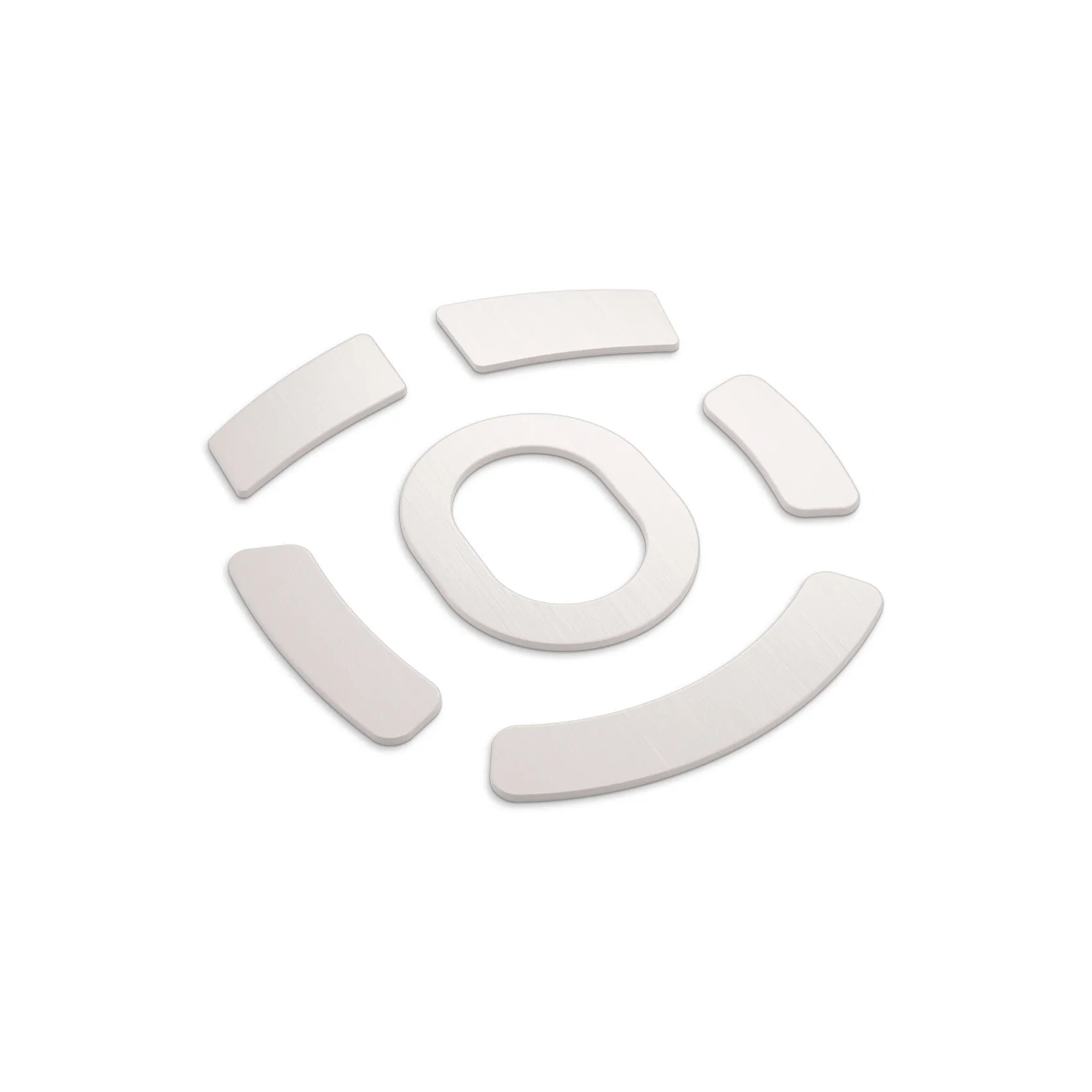 FeetGlide Skates for MSI Clutch GM51 Lightweight / GM51 Lightweight Wireless (FG-199) - side view