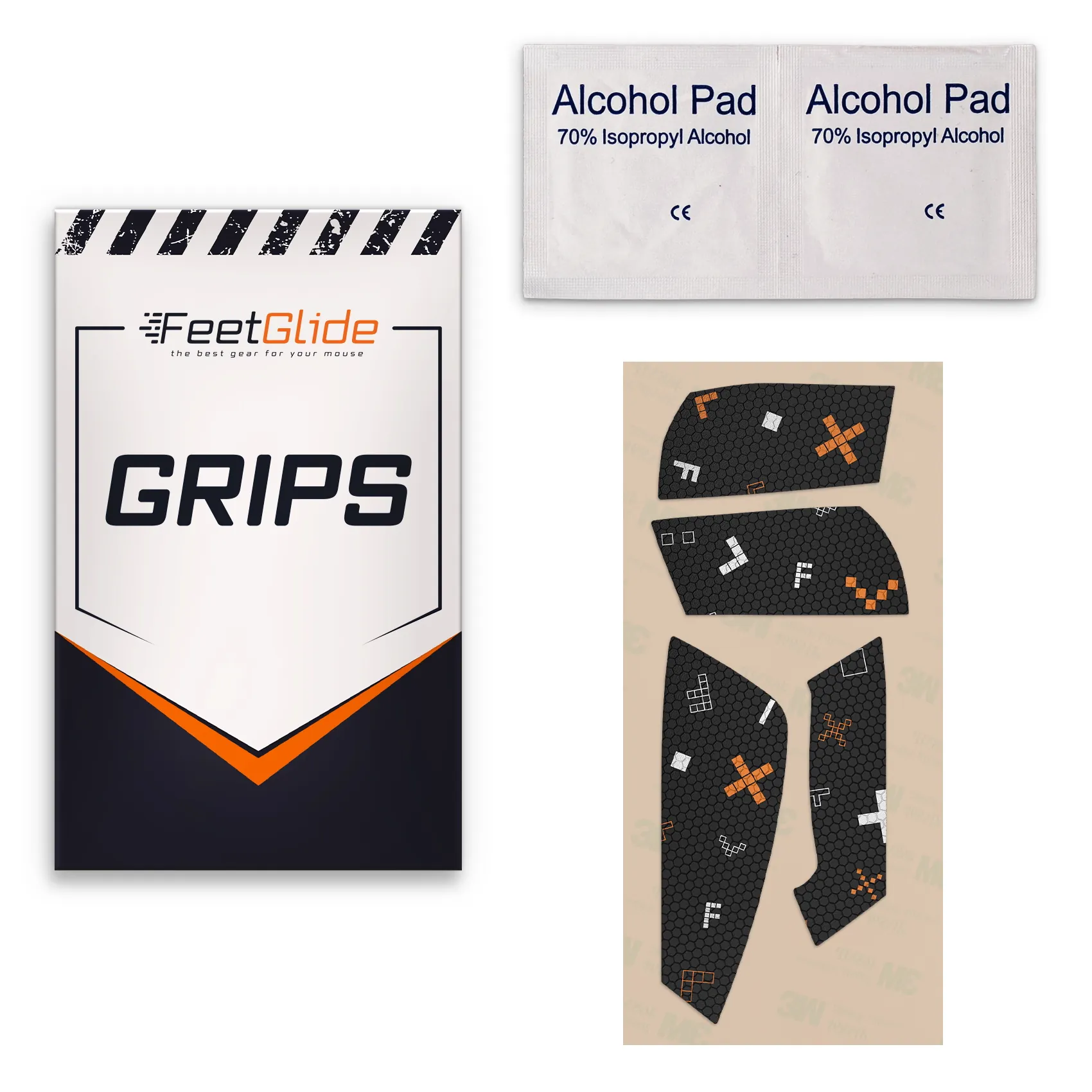 Logitech G403 G603 G703 3 Zestaw dostawczy Gripy FeetGlide do Logitech G403 / G603 / G703 (MG-00401)