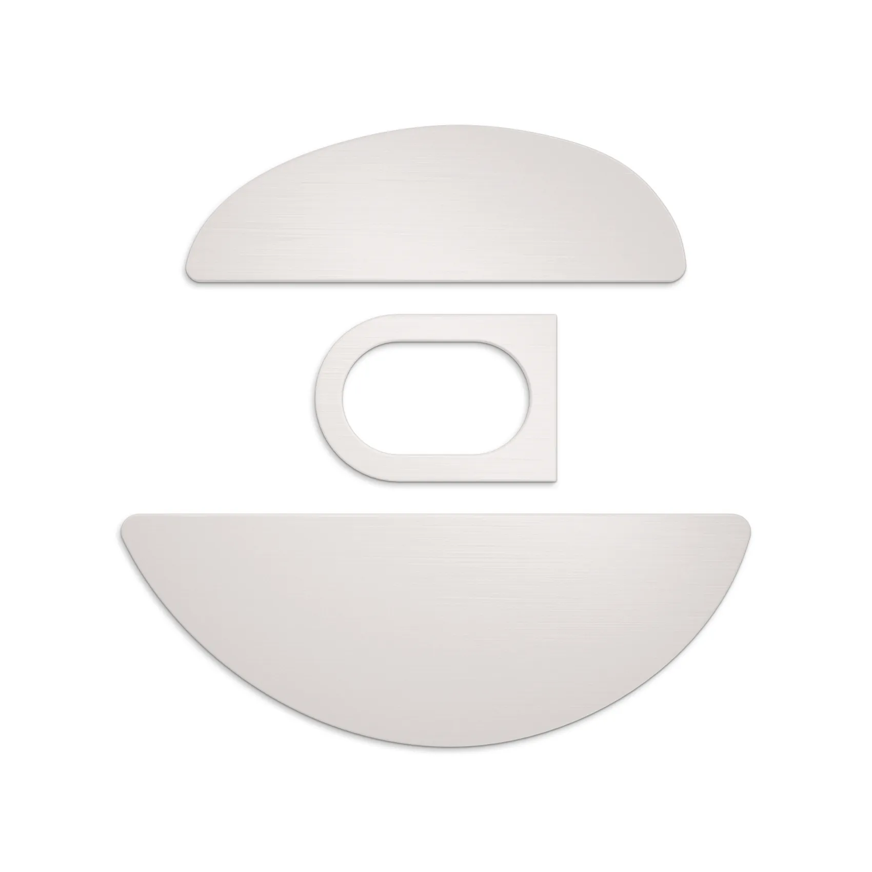 Xtrfy M64Pro 1 FeetGlide Skates for Xtrfy M64 Wireless / M64 Pro Wireless (FG-246) - top view