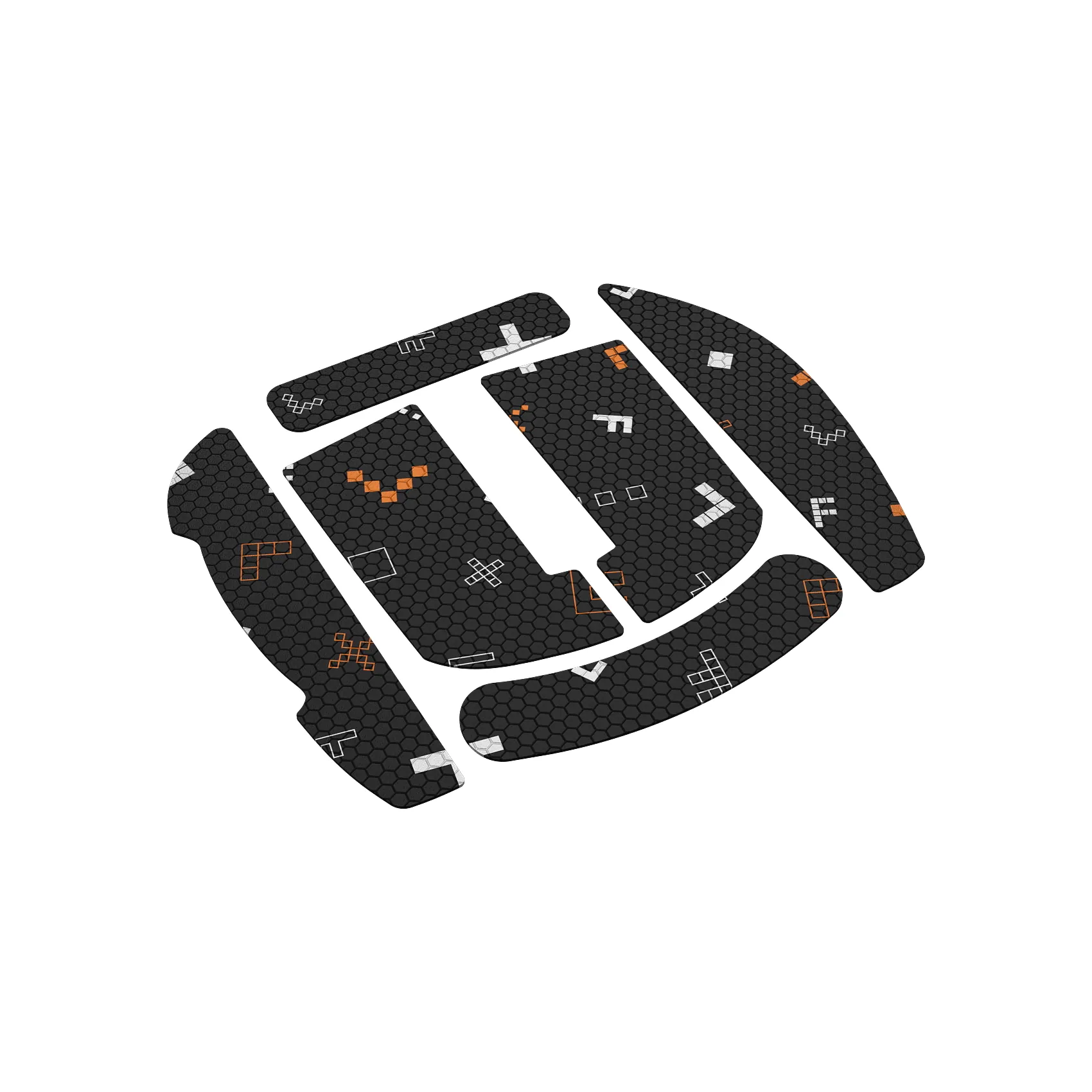 Attack Shark X6 2 FeetGlide Grip Tape for Attack Shark X6 (MG-03201) - side view