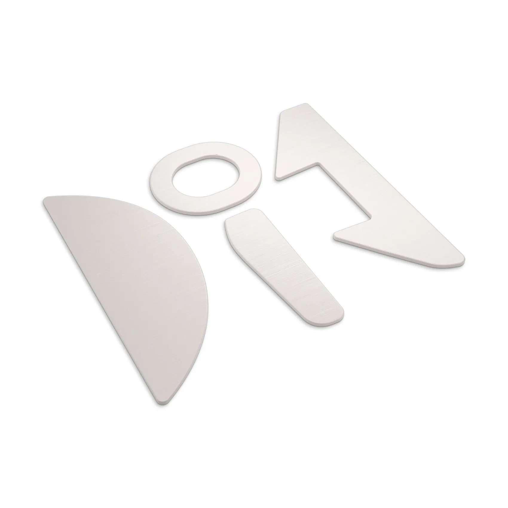 Глайды FeetGlide для Dareu A980 Pro / Pro Max (FG-256) в Алматы и Казахстане - вид сбоку