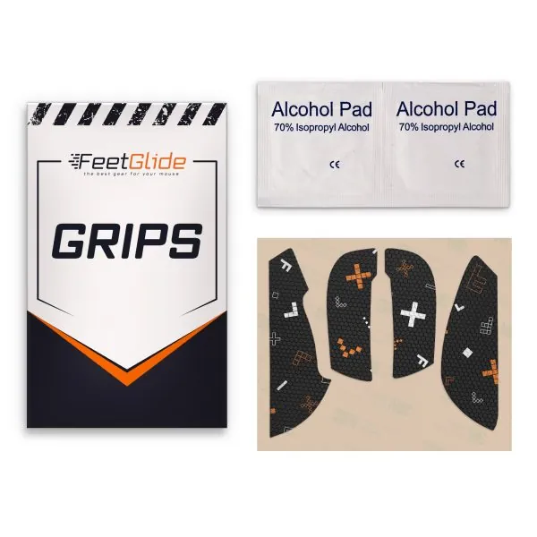 FeetGlide Grip Tape for Xtrfy M4 / Xtrfy M4 Wireless (MG-02301) - delivery set