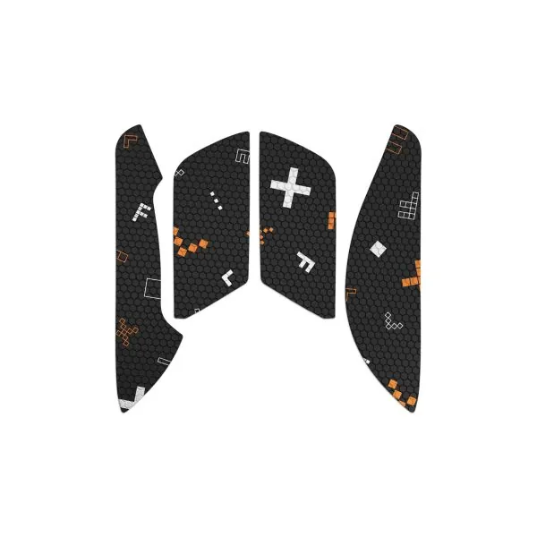 FeetGlide Grip Tape for HyperX Pulsefire Haste 2 / Haste 2 Wireless / Haste 2 Core Wireless (MG-03501) - top view