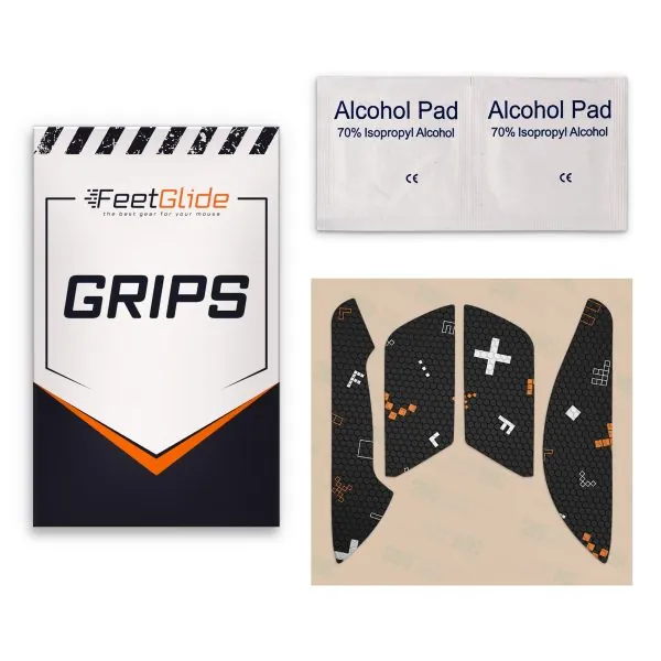 FeetGlide Grip Tape for HyperX Pulsefire Haste 2 / Haste 2 Wireless / Haste 2 Core Wireless (MG-03501) - delivery set