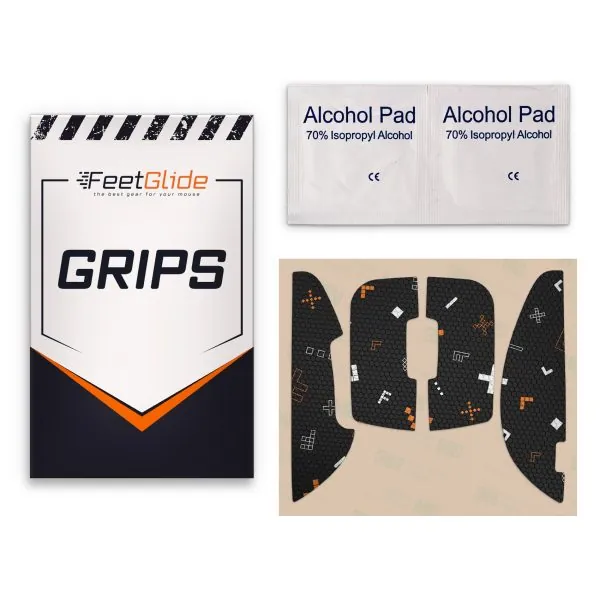 FeetGlide Grip Tape for Xtrfy M68 / M68 Pro (MG-04401) - delivery set