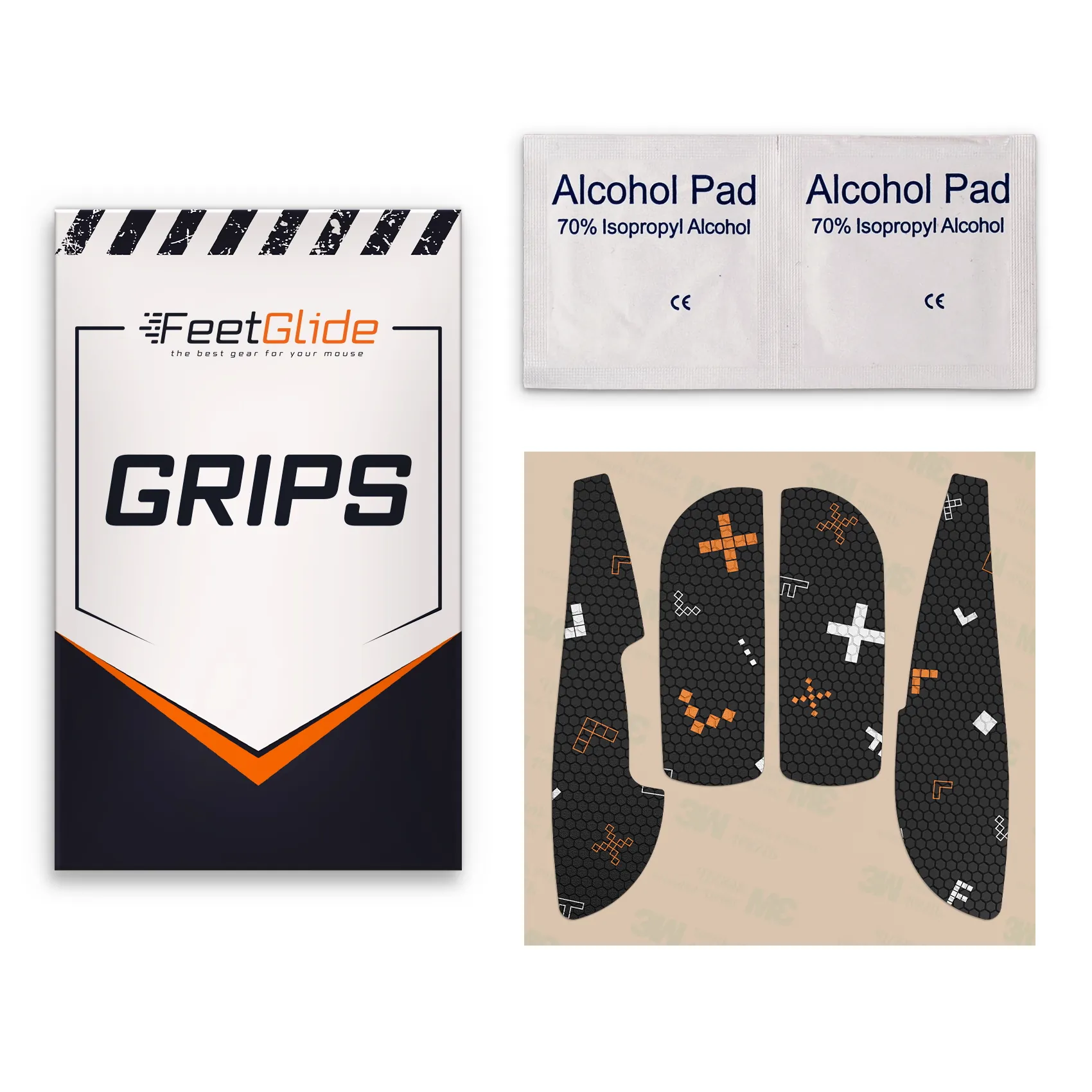 Xtrfy MZ1 Wireless 3 Zestaw dostawczy Gripy FeetGlide do Xtrfy MZ1 Wireless (MG-05101)