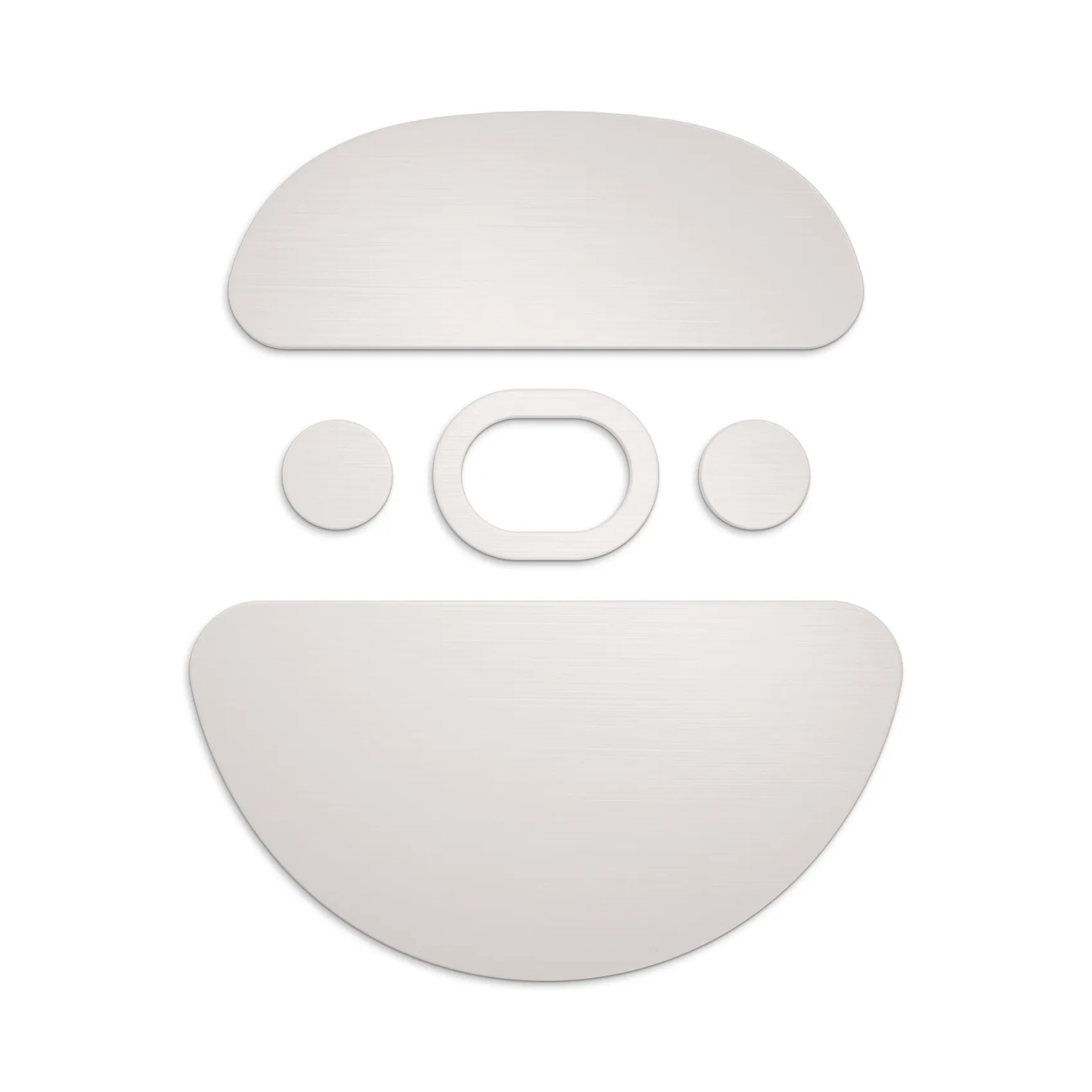 FeetGlide Skates for Lamzu Inca (FG-276) - top view