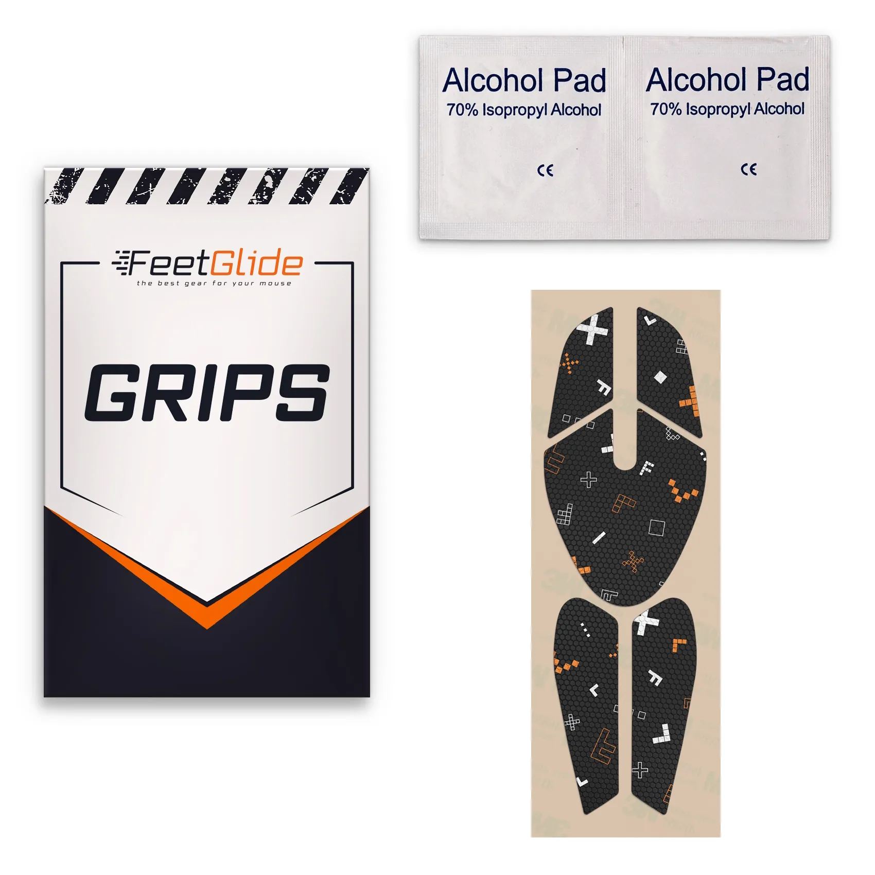 Накладки FeetGlide для Logitech G303 Shroud Edition (MG-06401) комплект поставки