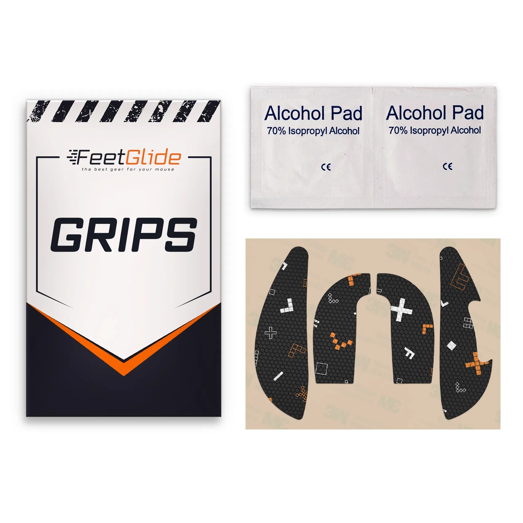 Logitech Signature M650 L 3 Zestaw dostawczy Gripy FeetGlide do Logitech Signature M650 L (MG-05601)