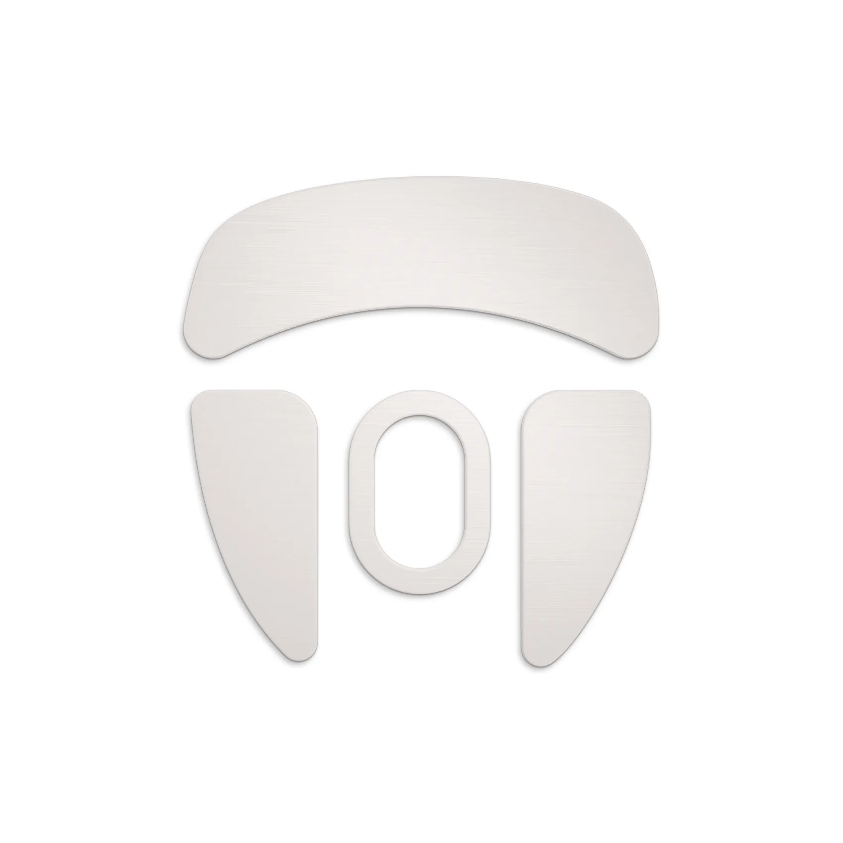 FeetGlide Skates for Ajazz AJ179 / AJ179 PRO / AJ179 APEX (FG-284) - top view