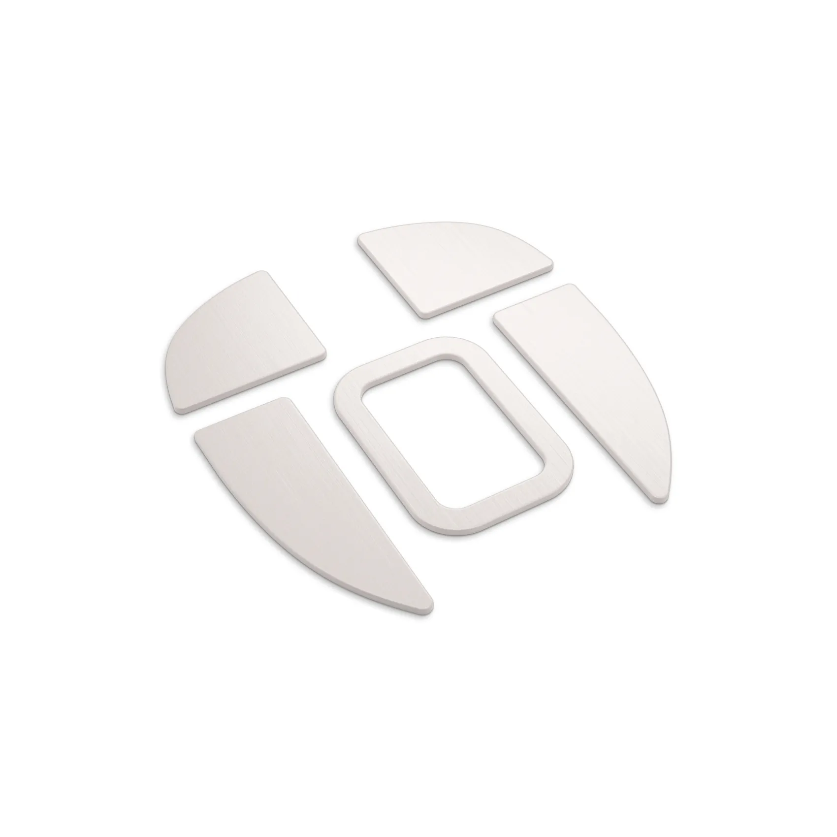 FeetGlide Skates for Bloody R72 Pro Duo / R72 Ultra / R72 Ultra Duo (FG-285) - side view