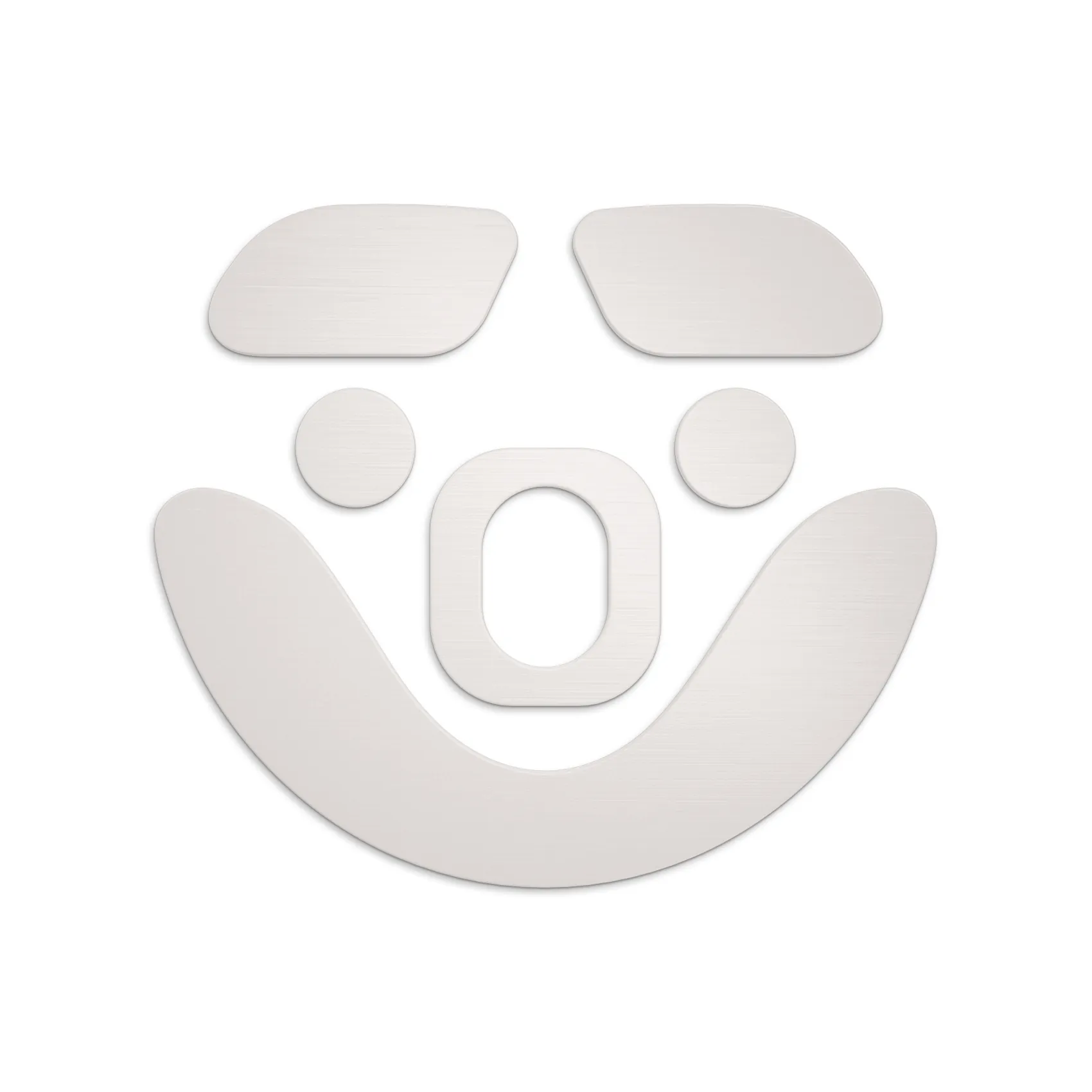 FeetGlide Skates for Lamzu Maya X (FG-277) - top view