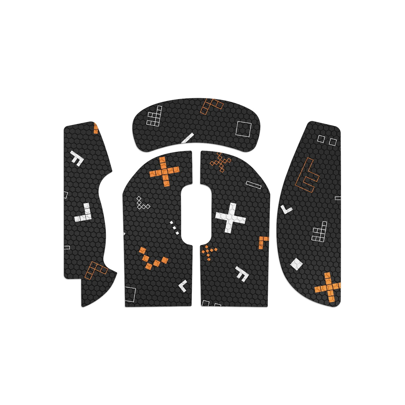 Накладки FeetGlide для Zowie U2 Wireless (MG-07201) вид сверху