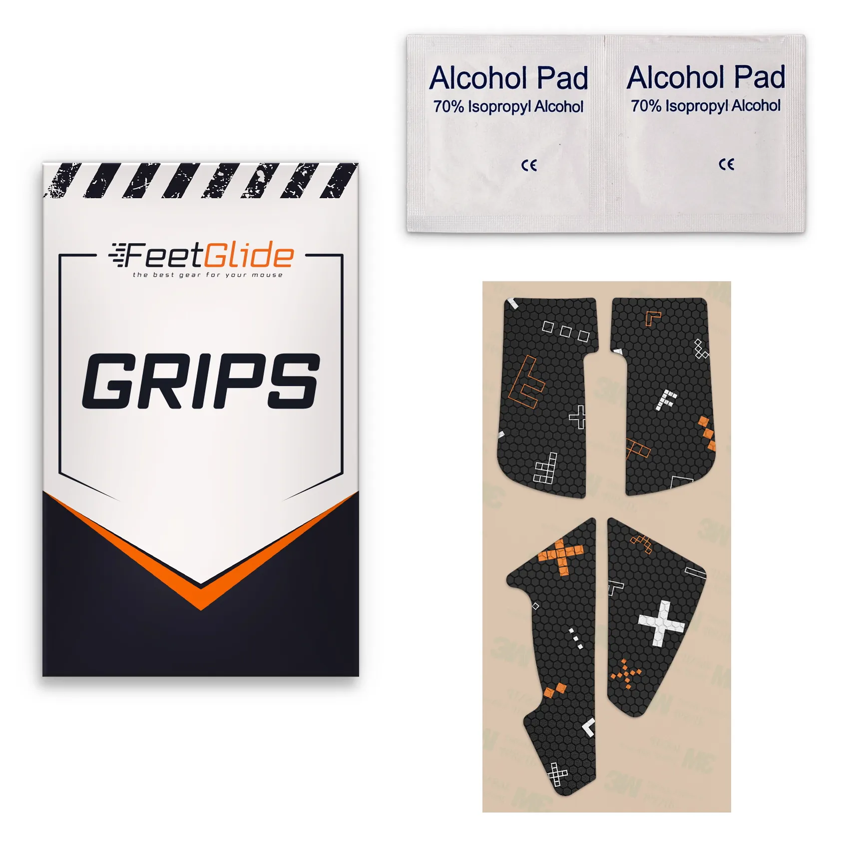 Asus ROG Harpe Ace Mini 3 FeetGlide Grip Tape for Asus ROG Harpe Ace Mini (MG-08001) - delivery set