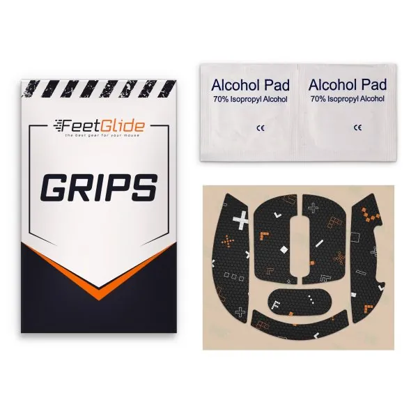 FeetGlide Grip Tape for Attack Shark X3 - delivery set