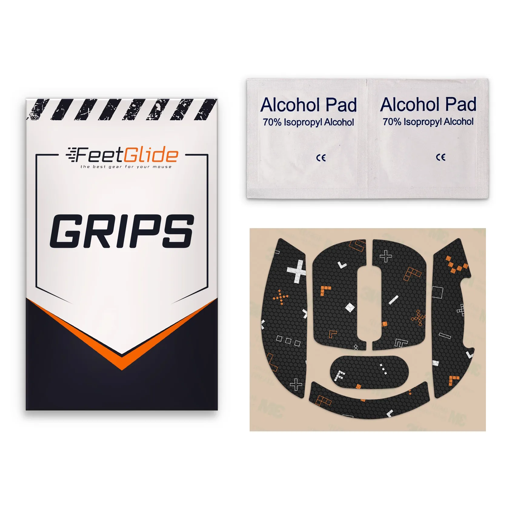 Zestaw dostawczy Gripy FeetGlide do Attack Shark X3