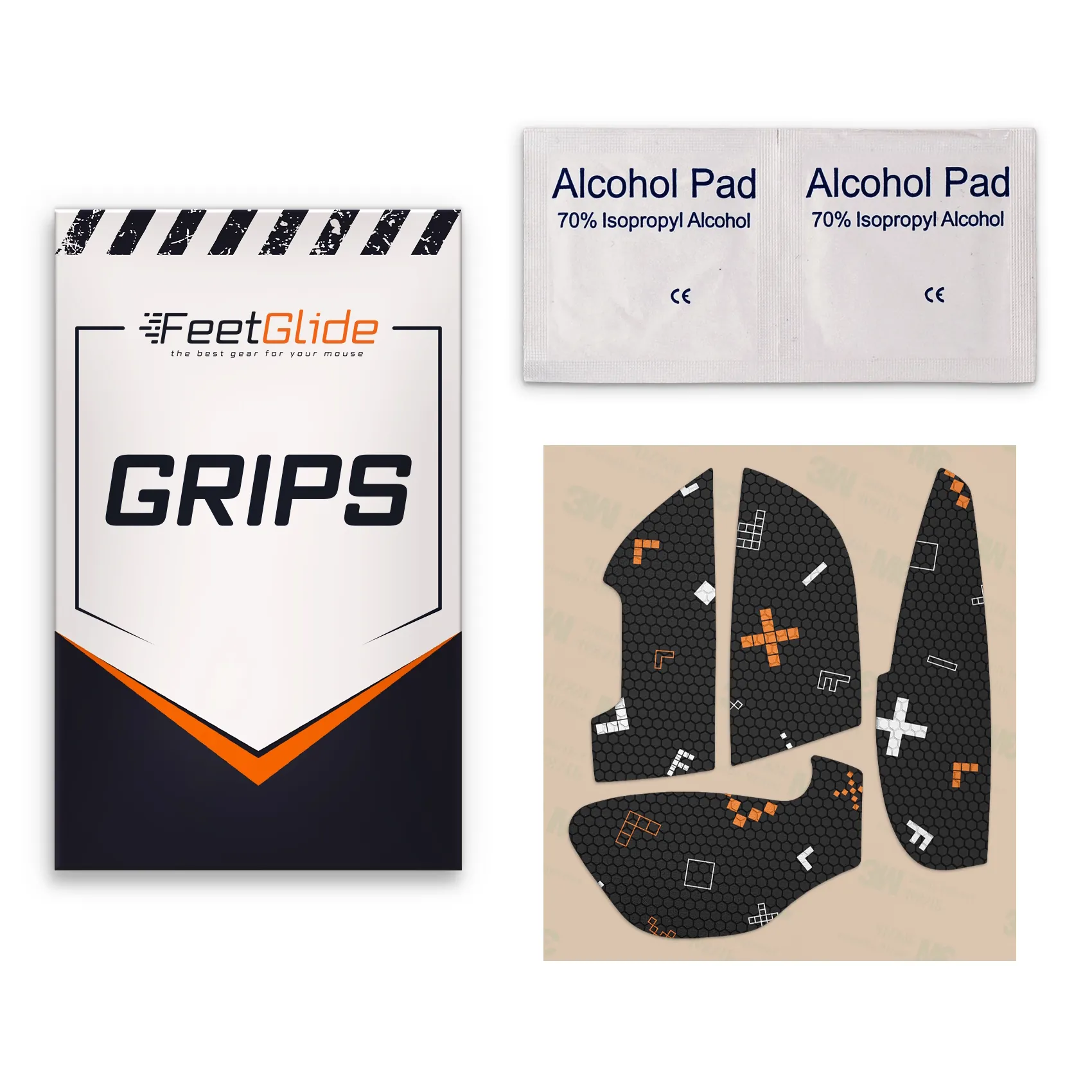 Logitech G604 Lightspeed 3 Накладки FeetGlide для Logitech G604 Lightspeed комплект поставки