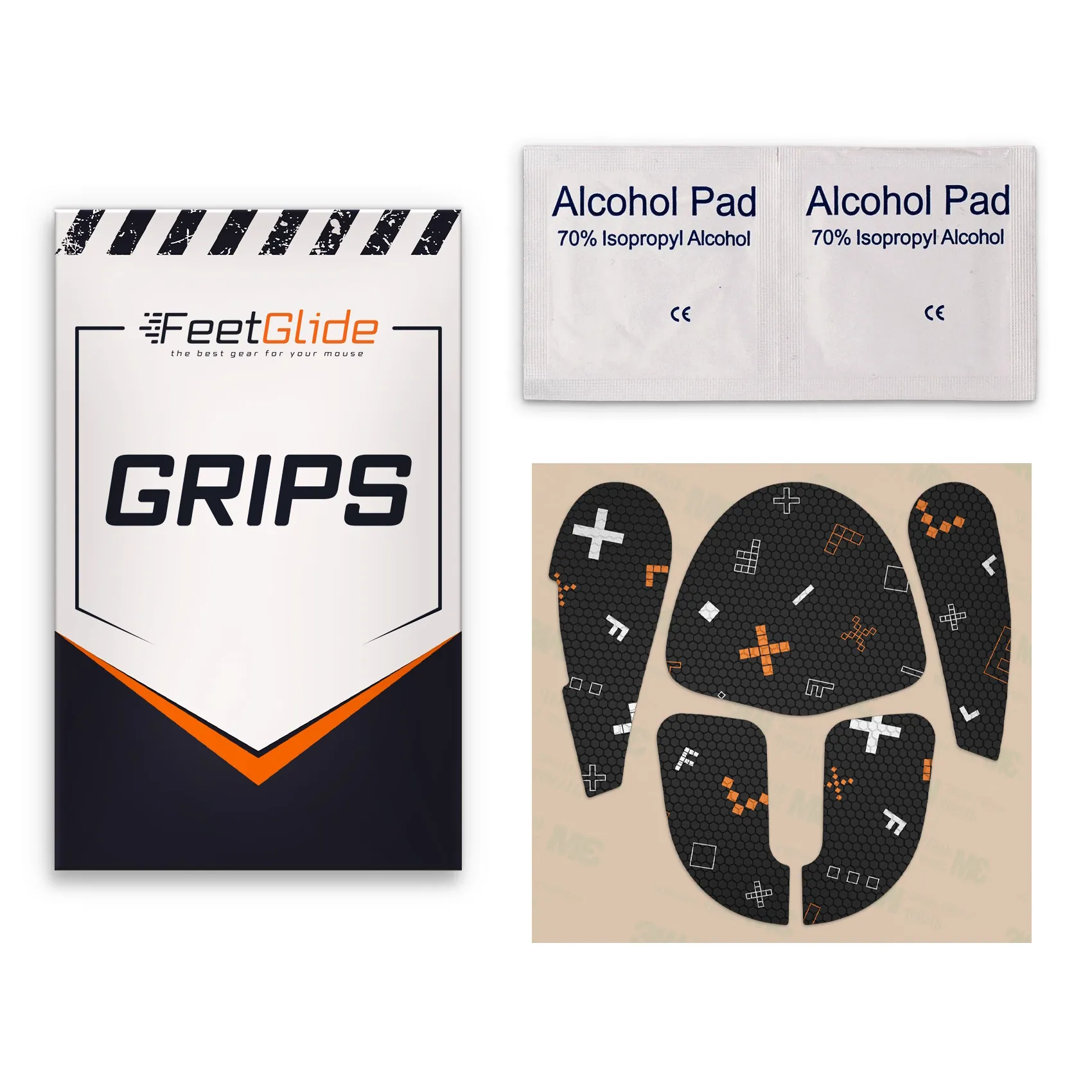 Logitech G705 3 Zestaw dostawczy Gripy FeetGlide do Logitech G705