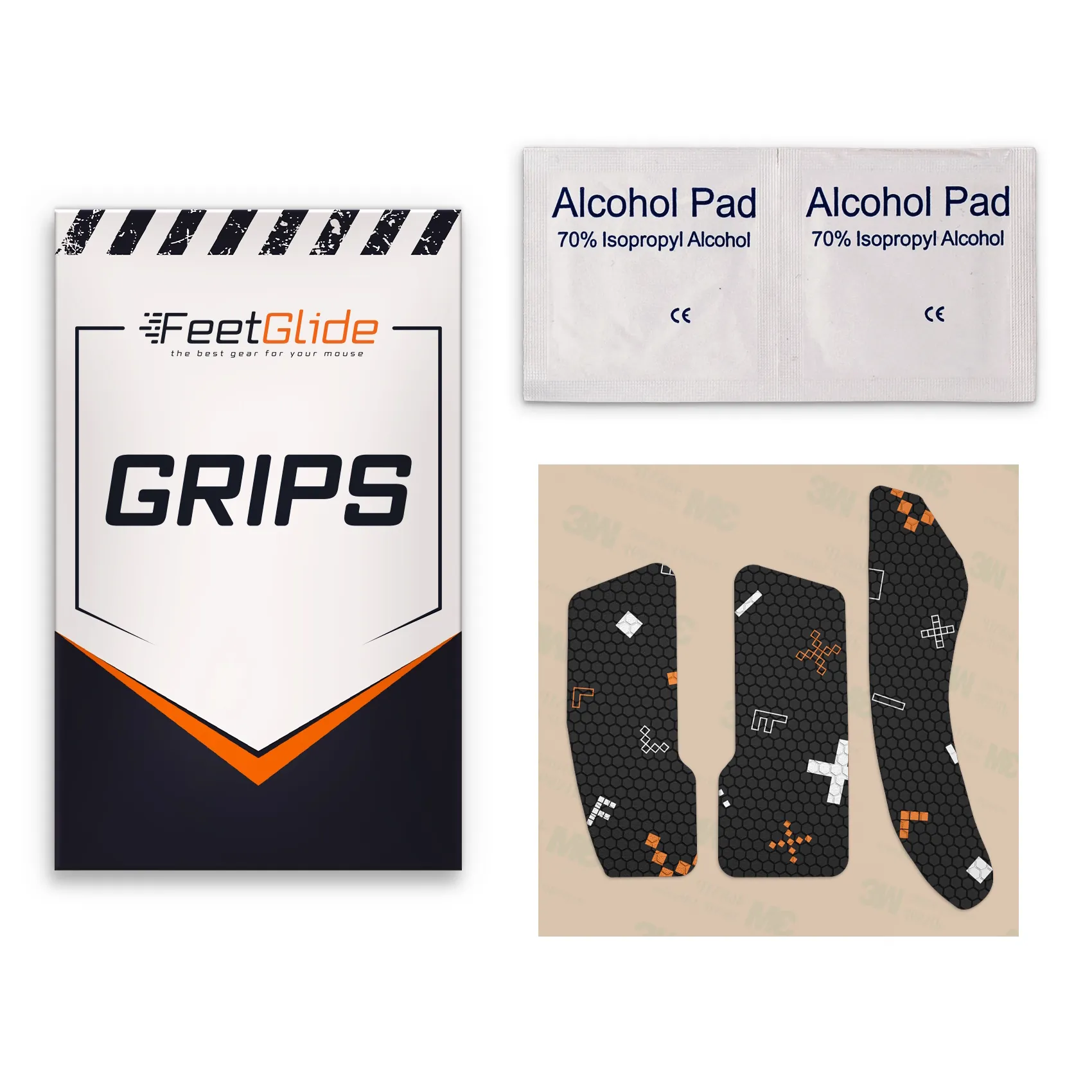 Zestaw dostawczy Gripy FeetGlide do Razer Naga Trinity