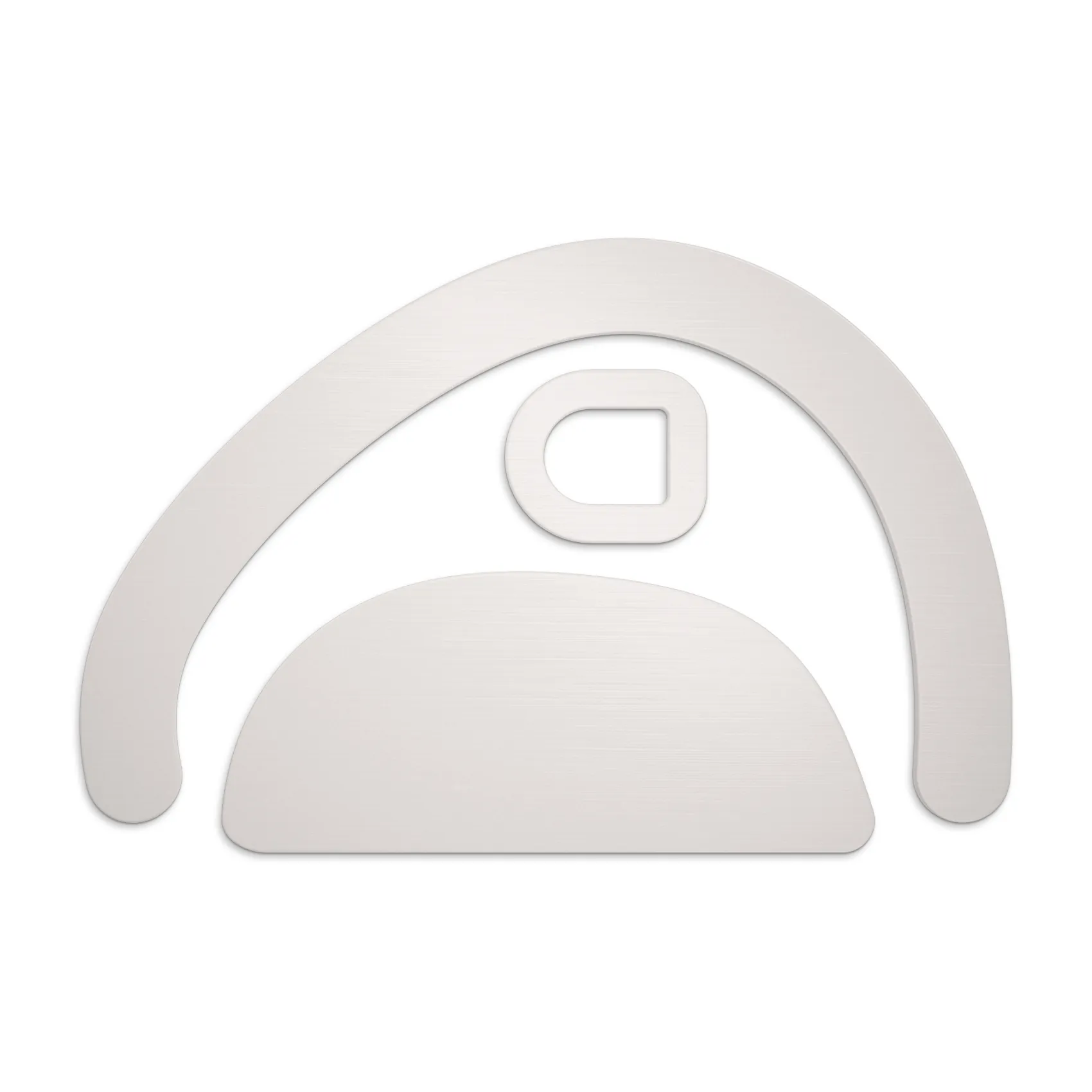 FeetGlide Skates for Razer Pro Click V2 - top view