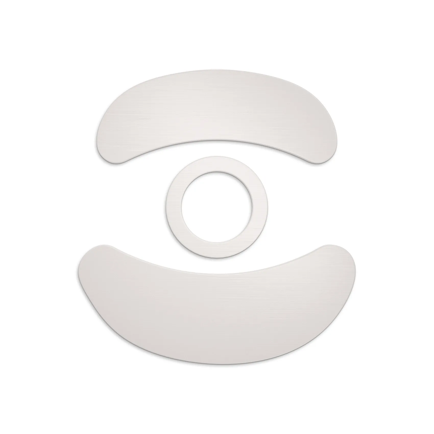 FeetGlide Skates for Vaxee Zygen NP-01 / Zygen NP-01S Wireless / E1 Wireless / Outset AX / Outset AX Wireless - top view