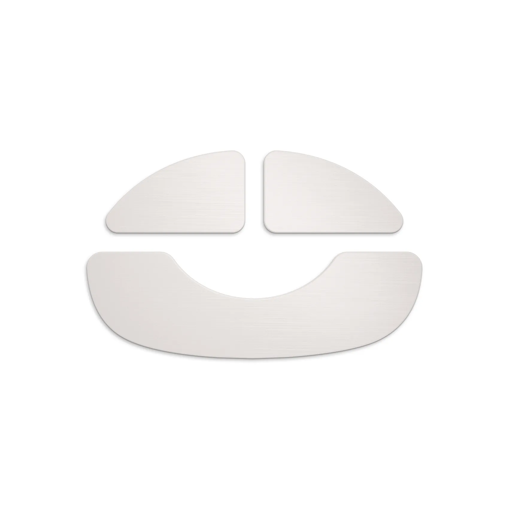 Глайды FeetGlide для AULA SC680 вид сверху