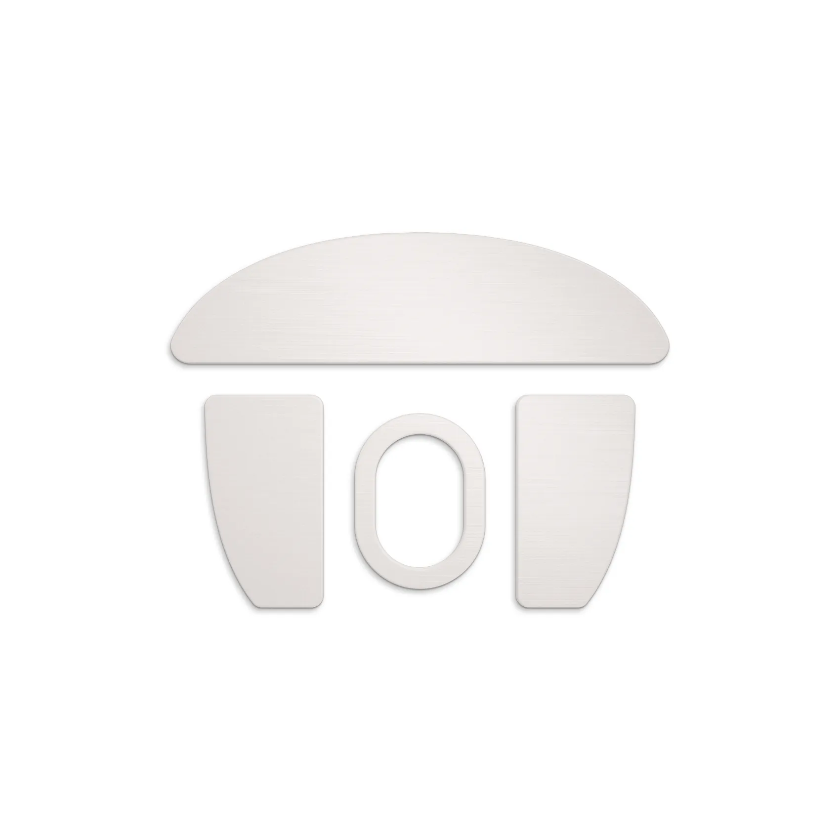 Глайды Ajazz AJ139 V2 MC фото сверху